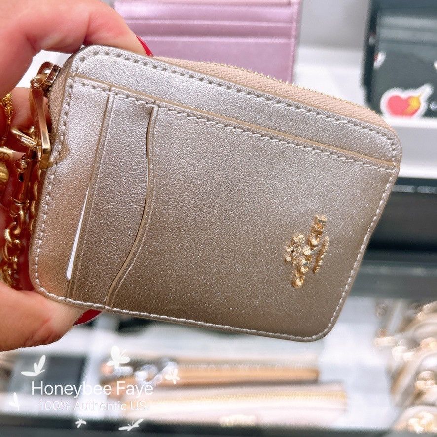 Coach Zip Card Case CW890 Size ONE SIZE - 1 Thumbnail