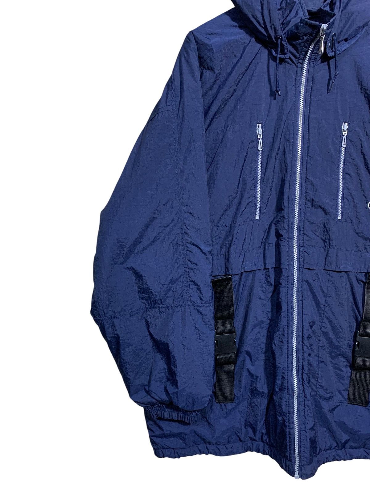 Nike 🔥VTG 90S NIKE AIR PARACHUTE JACKETS NAVY Size US L / EU 52-54 / 3 - 6 Thumbnail