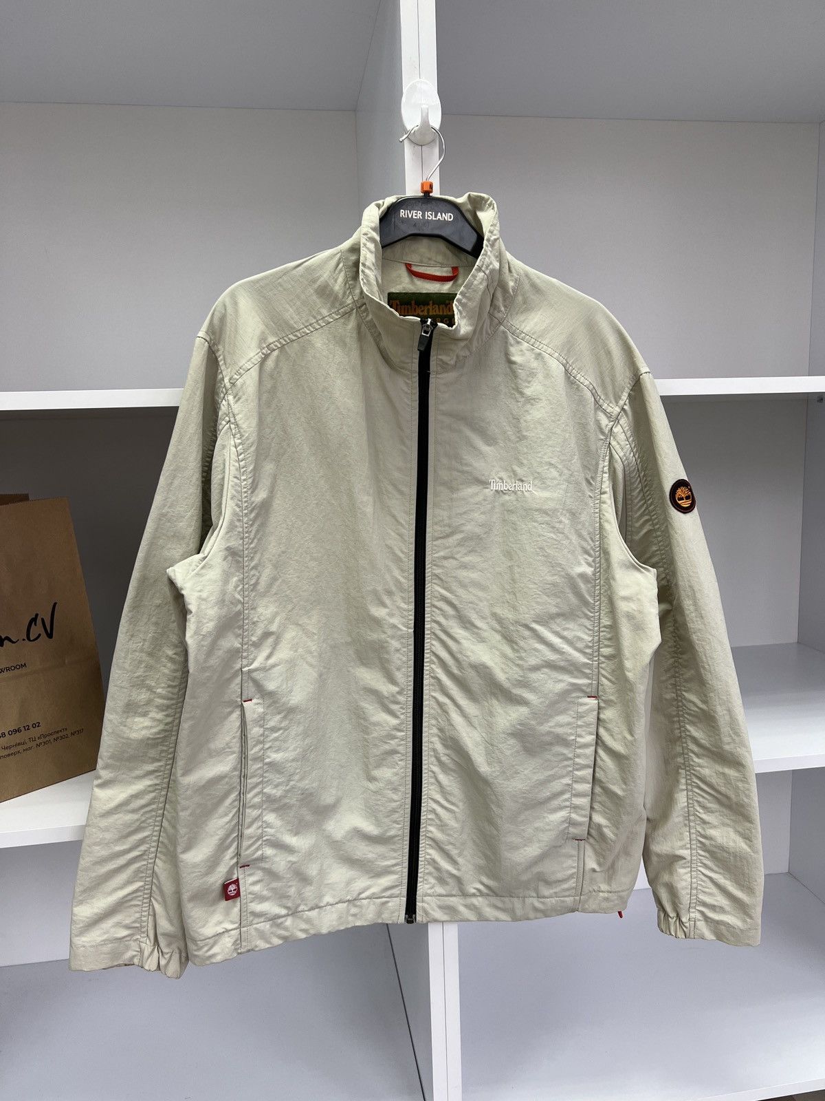Timberland × Vintage Vintage Timberland streetwear Track Jacket Size US L / EU 52-54 / 3 - 3 Thumbnail