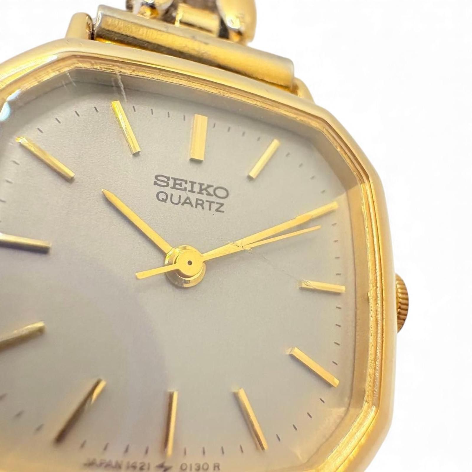 Seiko Seiko - Vintage Quartz Wristwatch Two-Tone Gold and Silver Size ONE SIZE - 2 Thumbnail