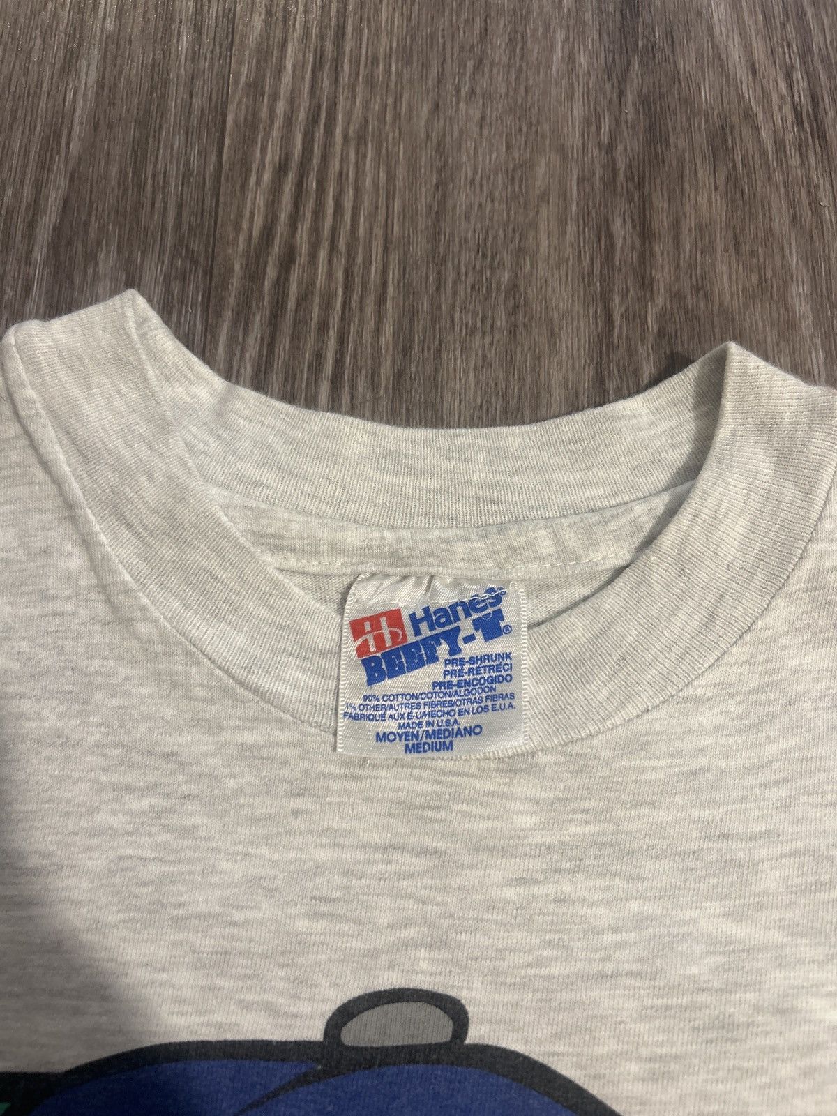 Hanes 1993 Betty Boop Dallas Cowboys Grey T Shirt Size US M / EU 48-50 / 2 - 5 Thumbnail