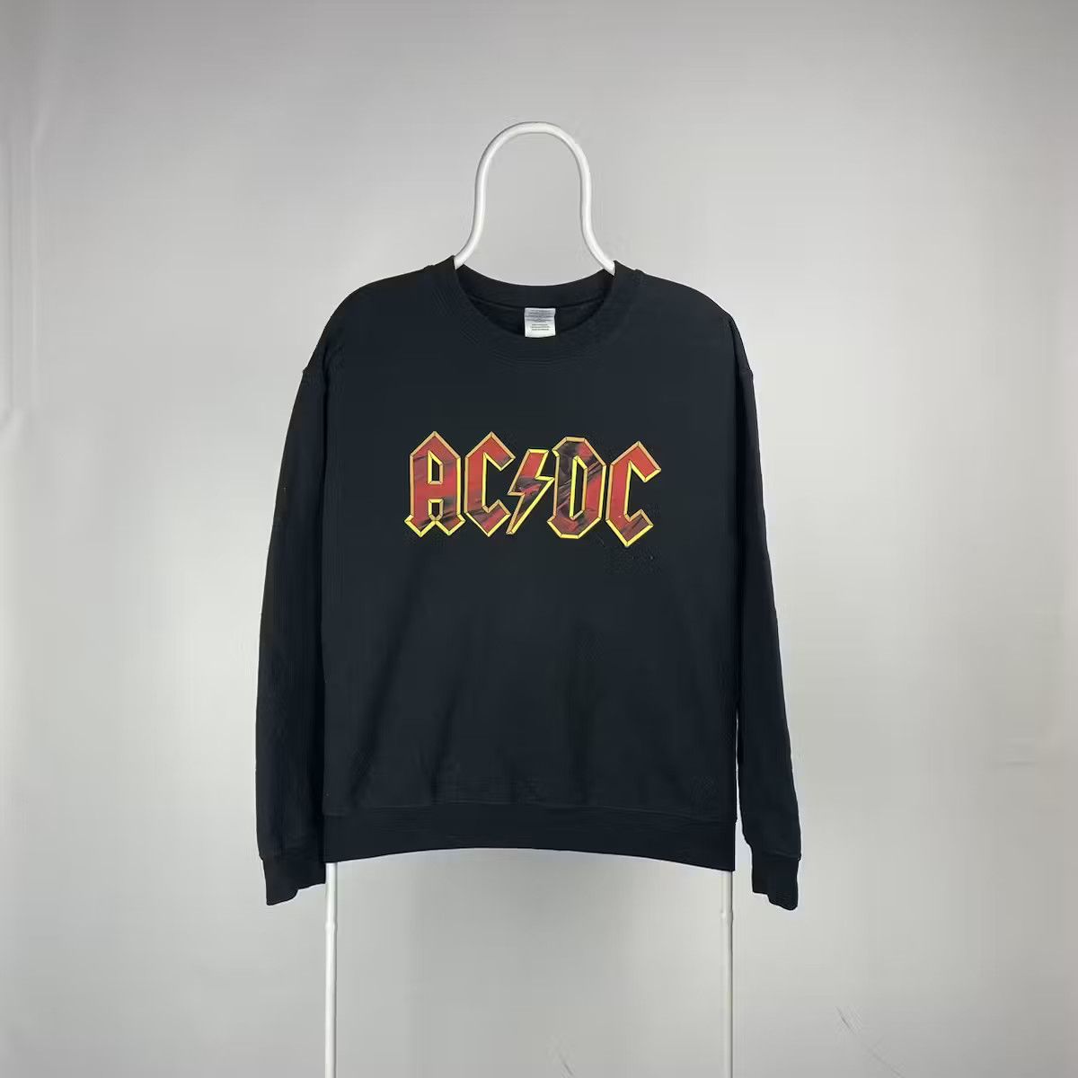 AC/DC Ac/Dc sweatshirt logo rock band tee size Medium Size US M / EU 48-50 / 2 - 1 Thumbnail
