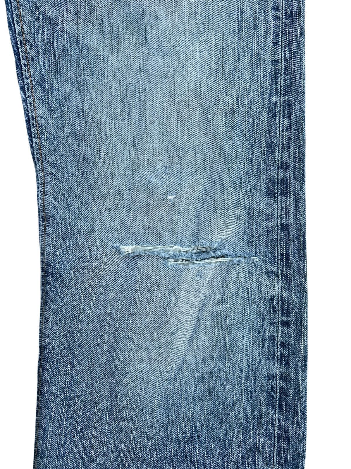 Kapital Vintage Edwin 505zx Selvedge Distressed Denim jeans Size US 29 - 8 Thumbnail