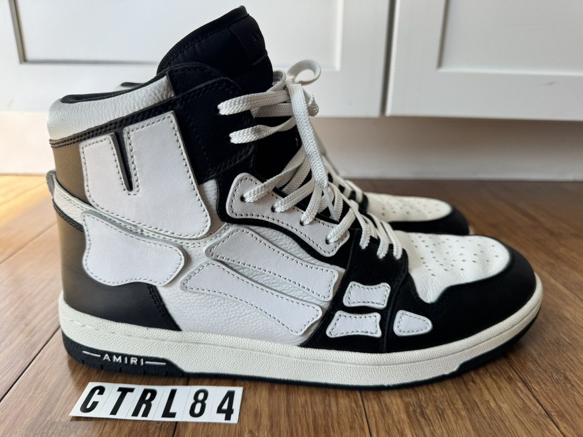 Amiri ✅ Skel Top Hi-top Size US 13 / EU 46 - 6 Thumbnail