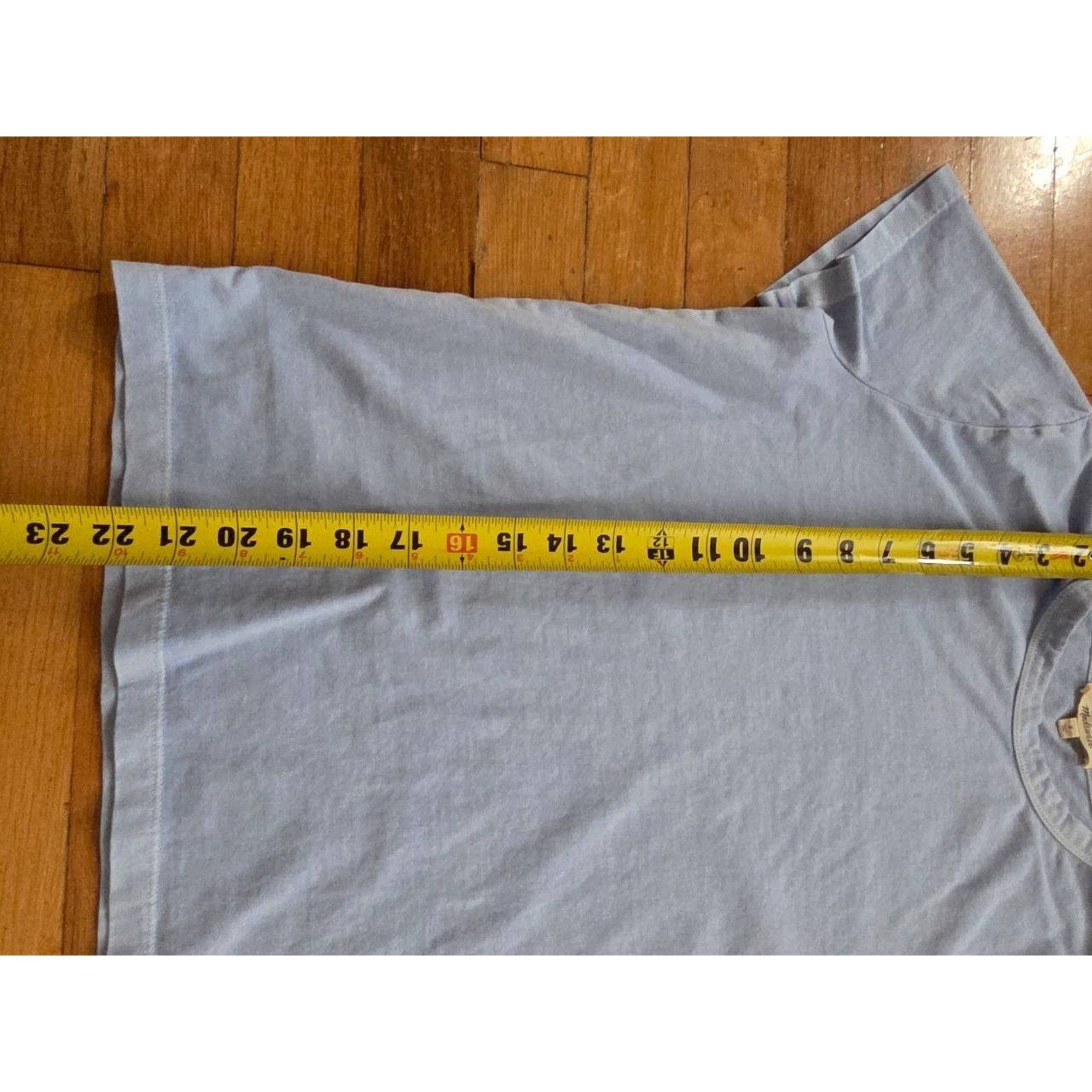 Madewell Madewell Cotton Crewneck Tee in Peri Blue, Size Smal A001558 Size S / US 4 / IT 40 - 5 Thumbnail