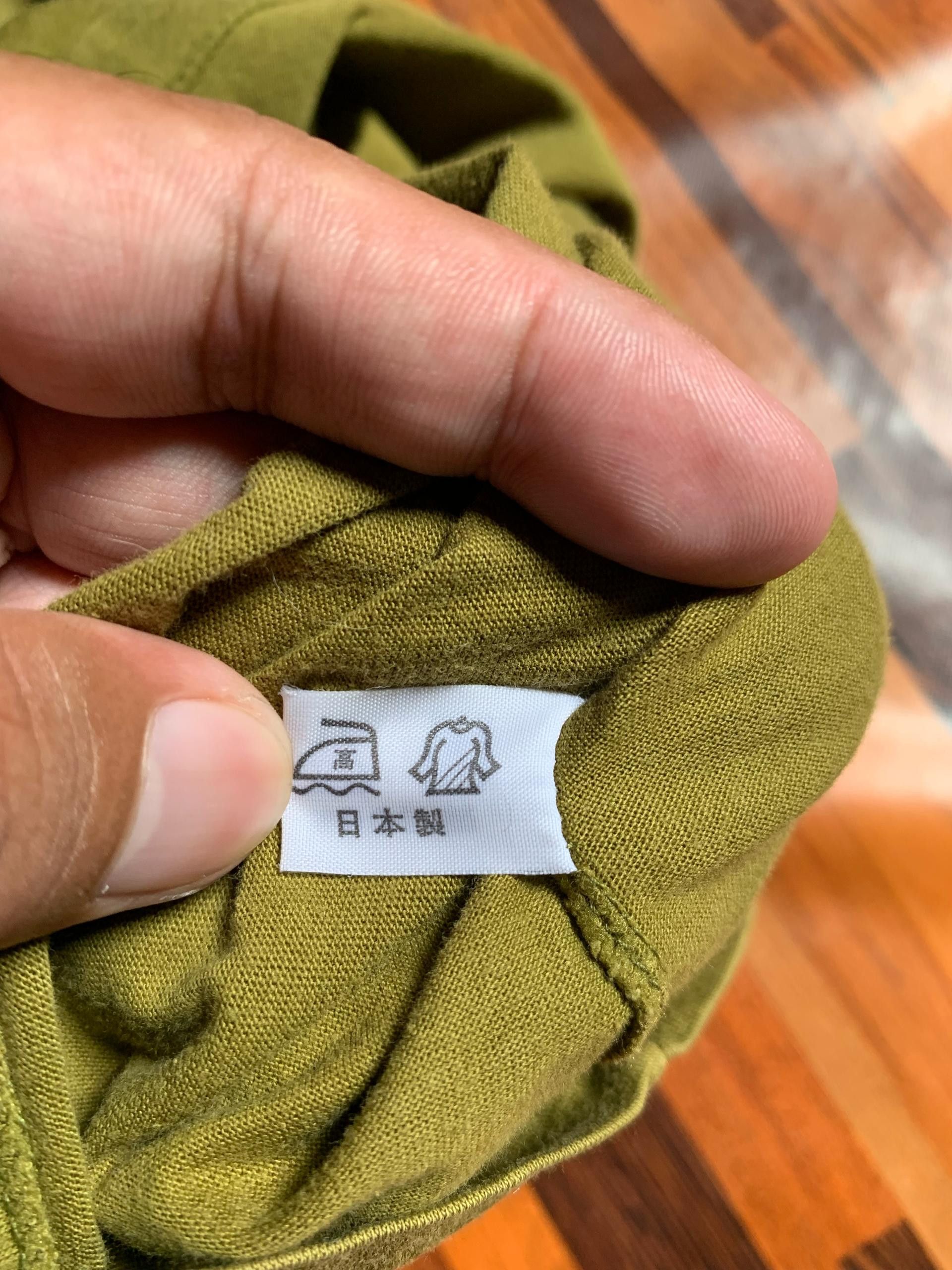 Vintage Vintage Dan Pierre Japan Tee army MADE IN JAPAN Size US L / EU 52-54 / 3 - 3 Thumbnail