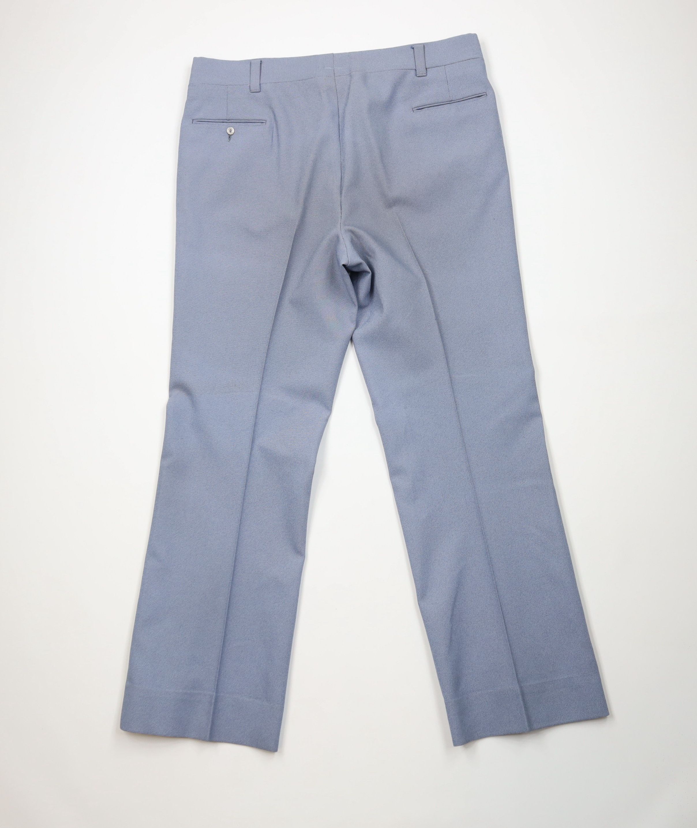 Vintage 70s Streetwear Knit Wide Leg Bell Bottoms Pants USA