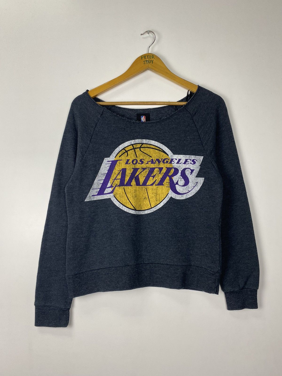NBA Vintage NBA Los Angeles Lakers womens sweater Size US M / EU 48-50 / 2 - 2 Thumbnail
