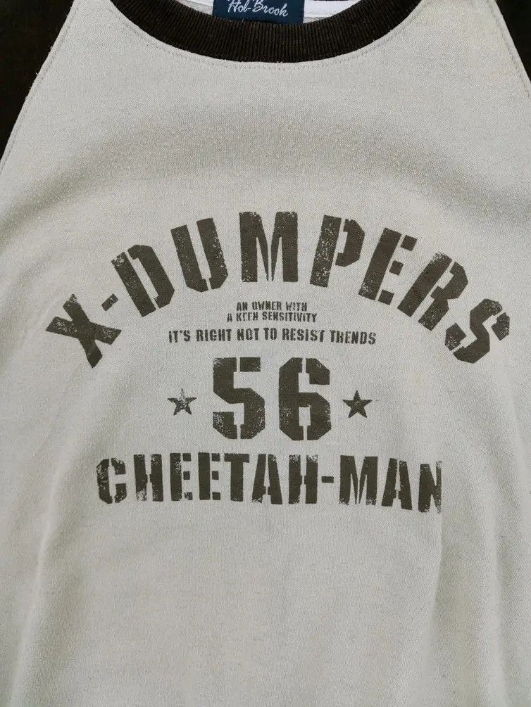 Japanese Brand X-Dumpers 56 Cheetah-Man Big Logo Sweatshirt Size US L / EU 52-54 / 3 - 5 Thumbnail