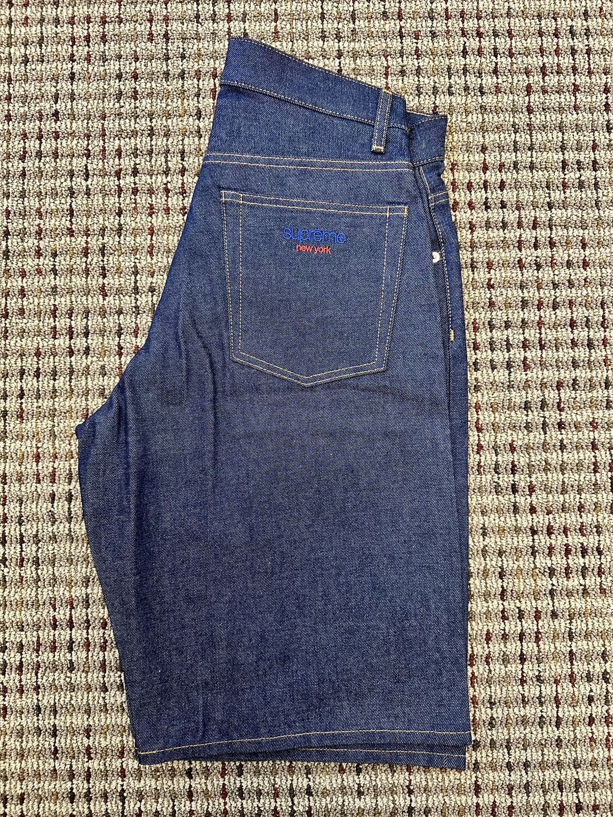 Supreme SS25 Rigid Baggy Selvedge Denim Short Size US 30 / EU 46 - 5 Thumbnail