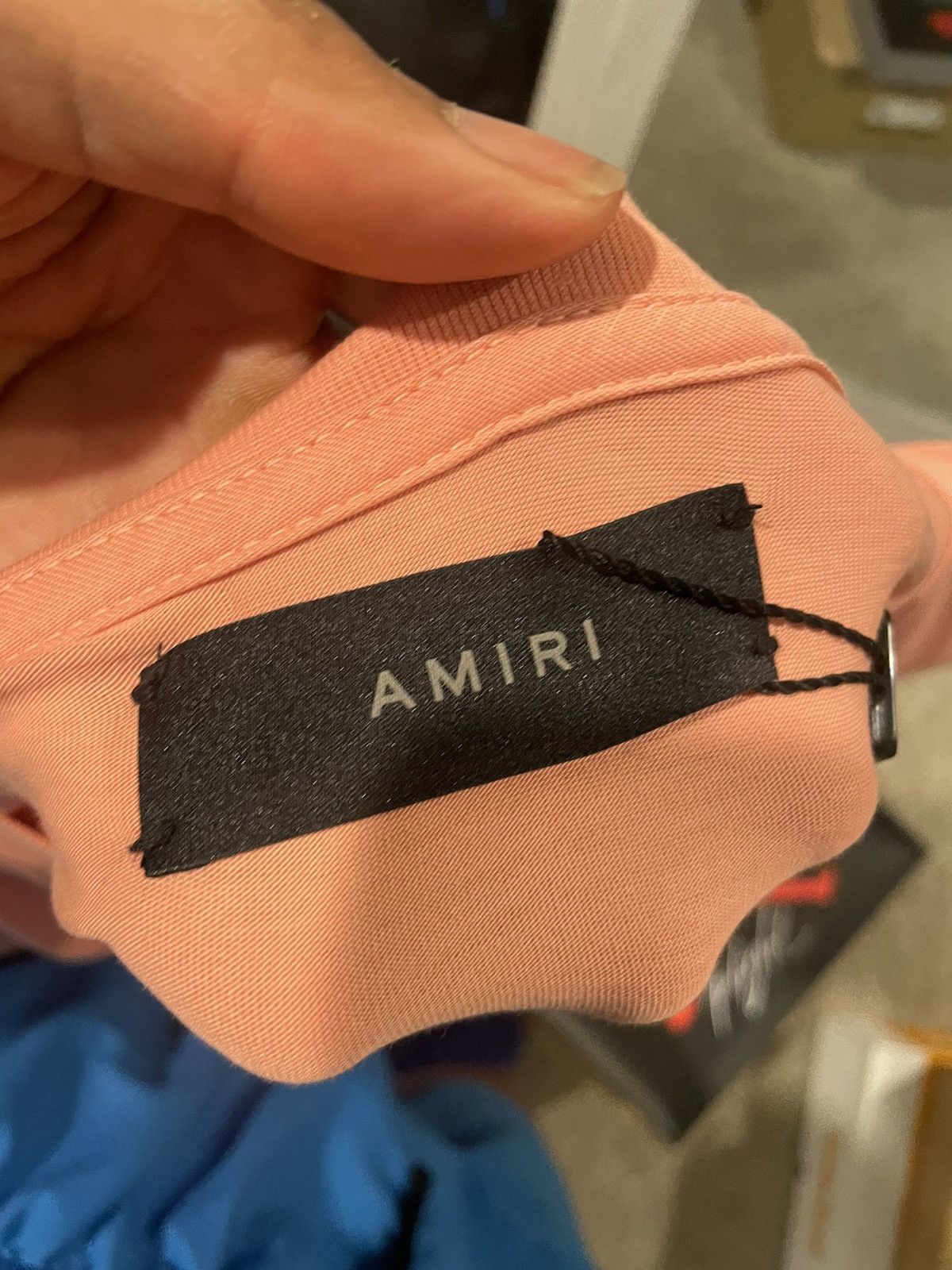 Amiri Sz XL Brand New Amiri Logo T Shirt Size US XL / EU 56 / 4 - 2 Thumbnail