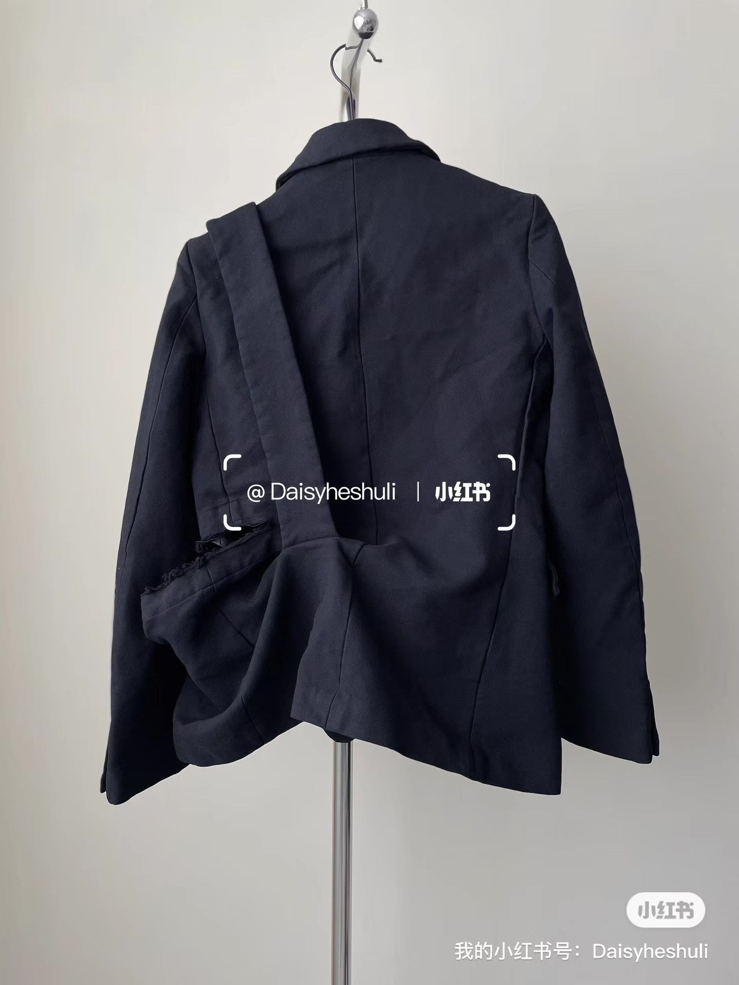 Comme des Garcons Comme des Garçons CDG Slit Blazer Jacket Ｑ24 Size S / US 4 / IT 40 - 2 Thumbnail