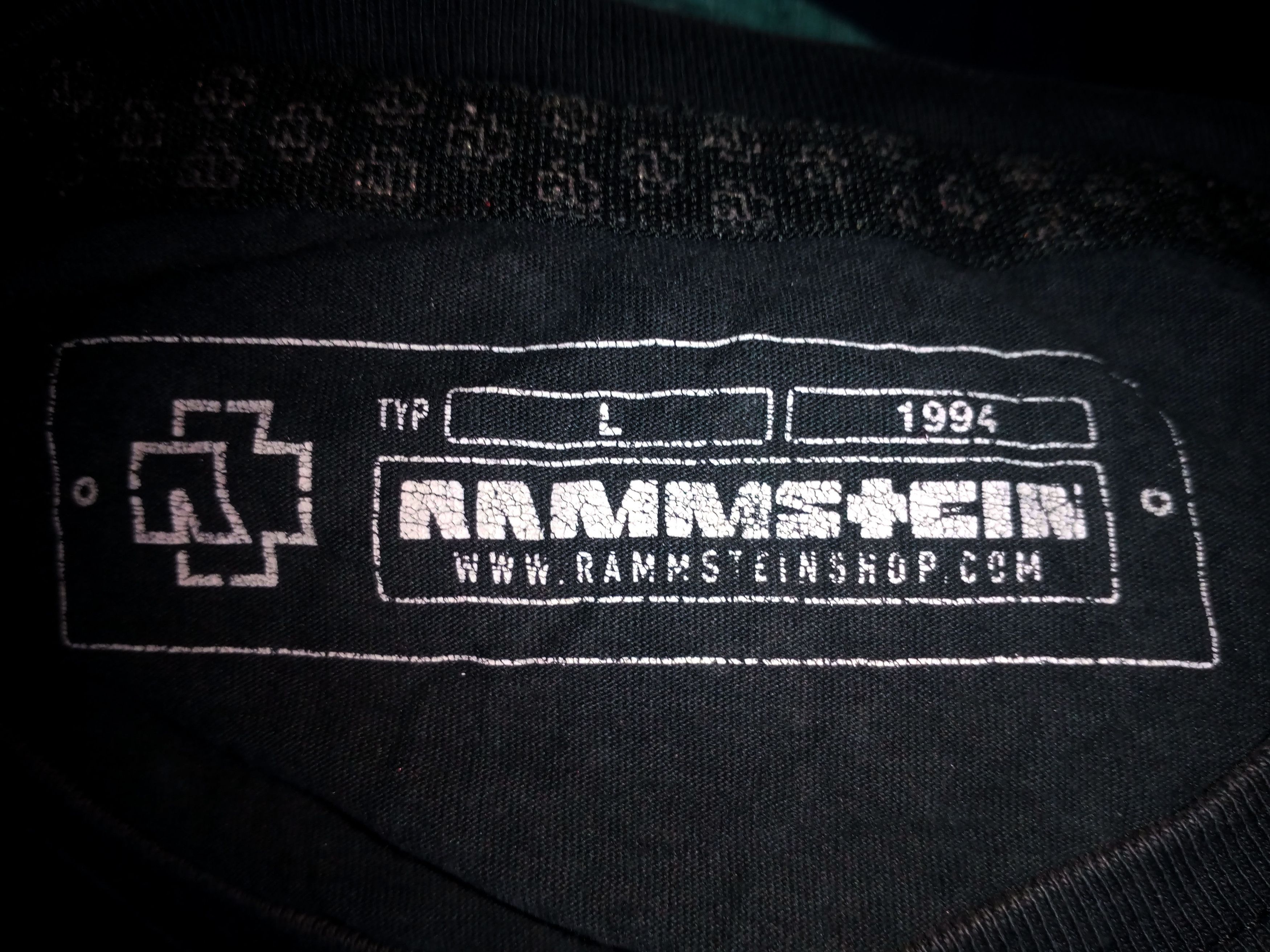 Other Band Merch Official Rammstein Logo Size US L / EU 52-54 / 3 - 5 Thumbnail