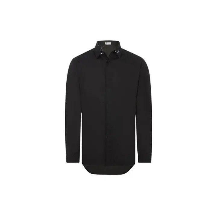 Dior Dior Black Casual Long Sleeve Shirt for Men 0079 Size US M / EU 48-50 / 2 - 1 Thumbnail