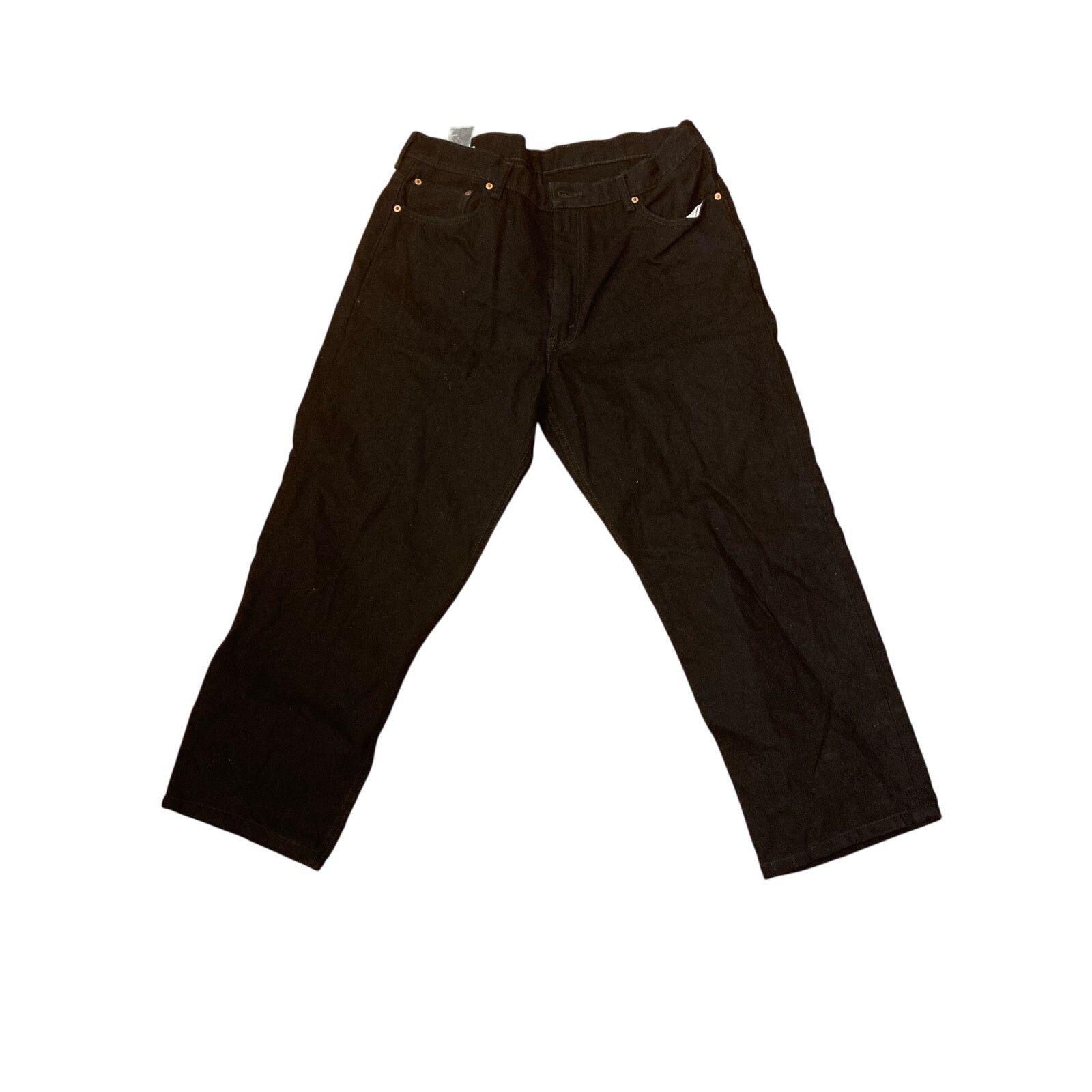 Levi's Levi's 550 Men's 40x30 Relaxed Fit Black Jeans Denim Pants Size US 40 / EU 56 - 1 Thumbnail