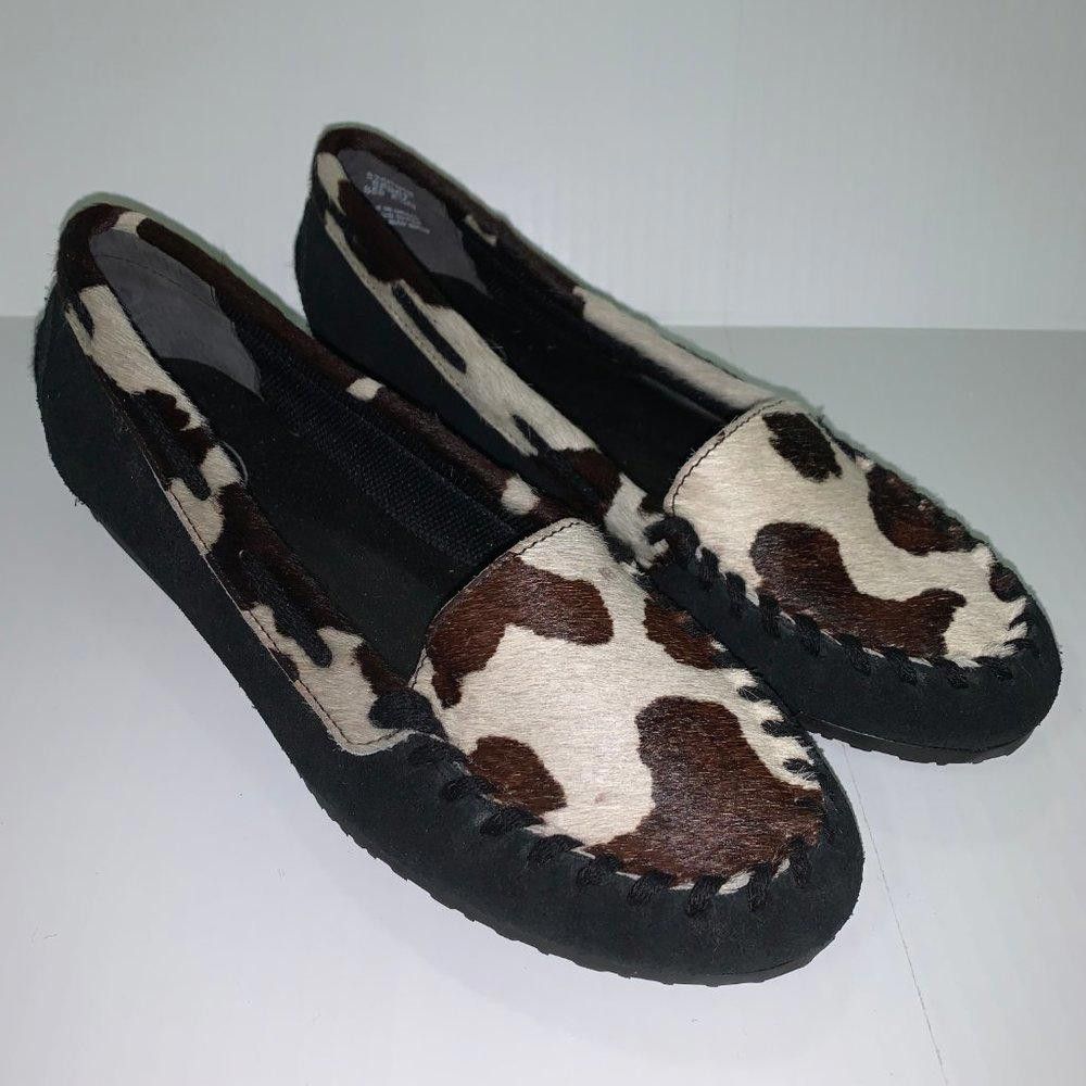 Designer Dr. Scholl's Spirit Cow Hide "Spirit" Flats, 6.5 Size US 6.5 / IT 36.5 - 2 Thumbnail