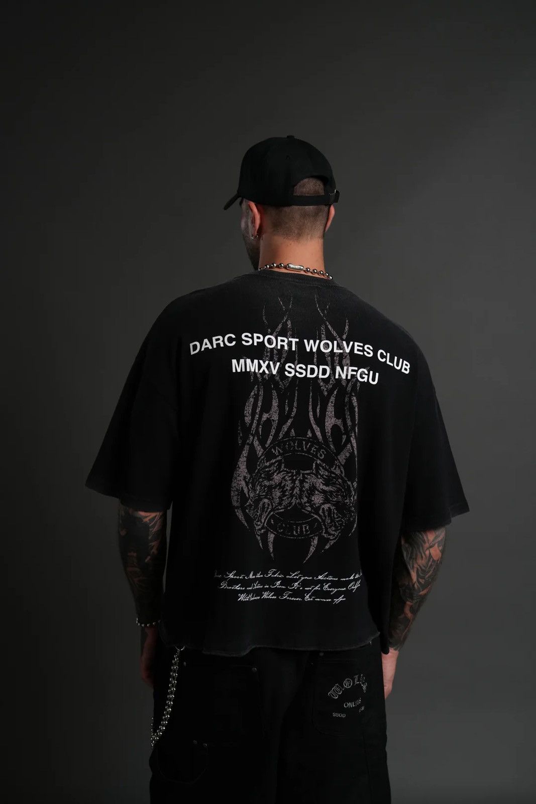 Darc Sport FINITE FLAME "BOX CUT" UNISEX TEE Size US M / EU 48-50 / 2 - 3 Thumbnail