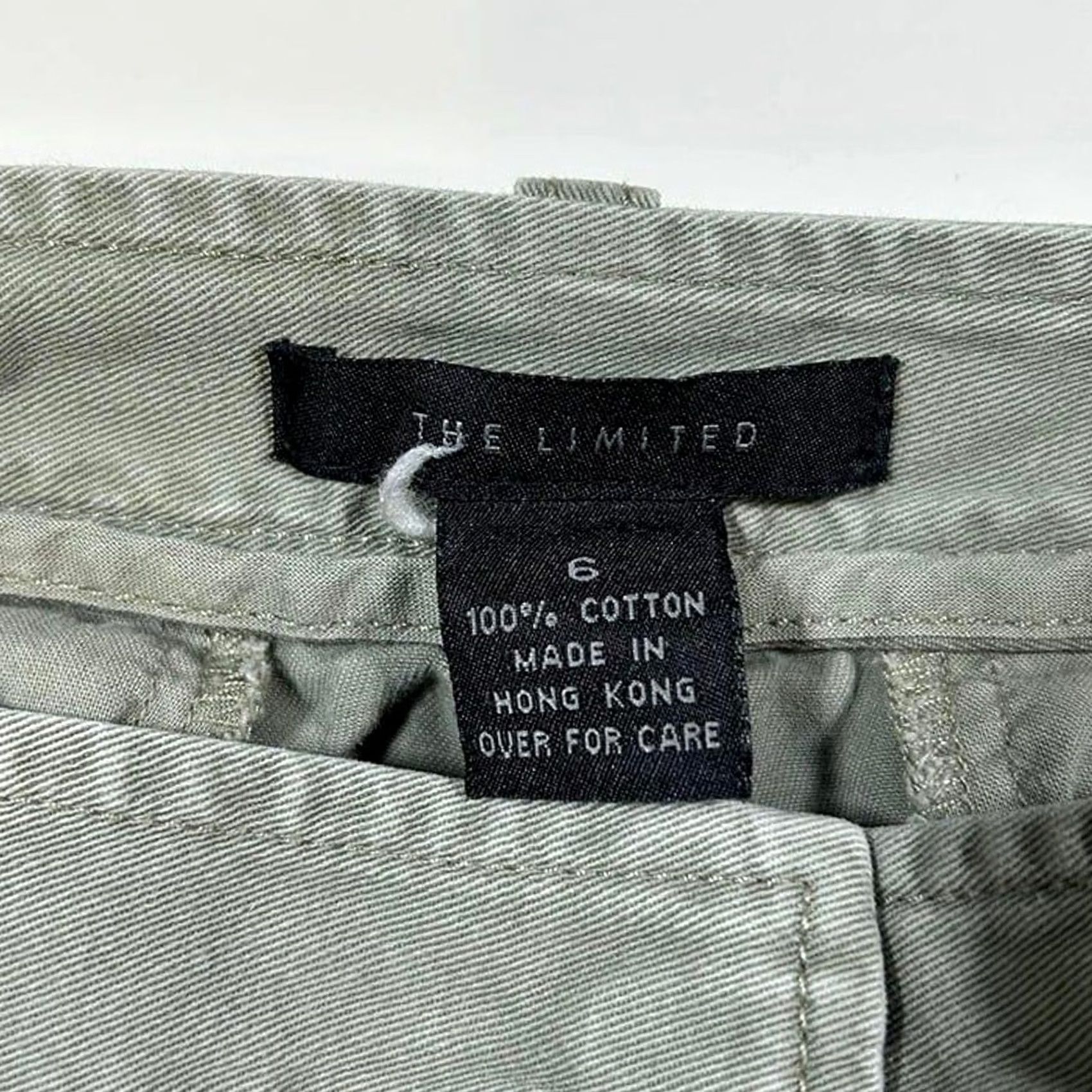 Vintage VINTAGE The Limited Cargo Mini Skirt Women's 6 Grey Size 28" / US 6 / IT 42 - 5 Thumbnail