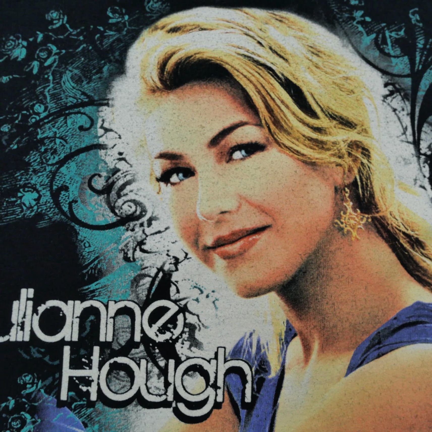 Gildan Julianne Hough T Shirt Aduit Medium Black Tour Concert Actor Mens Size US M / EU 48-50 / 2 - 3 Thumbnail