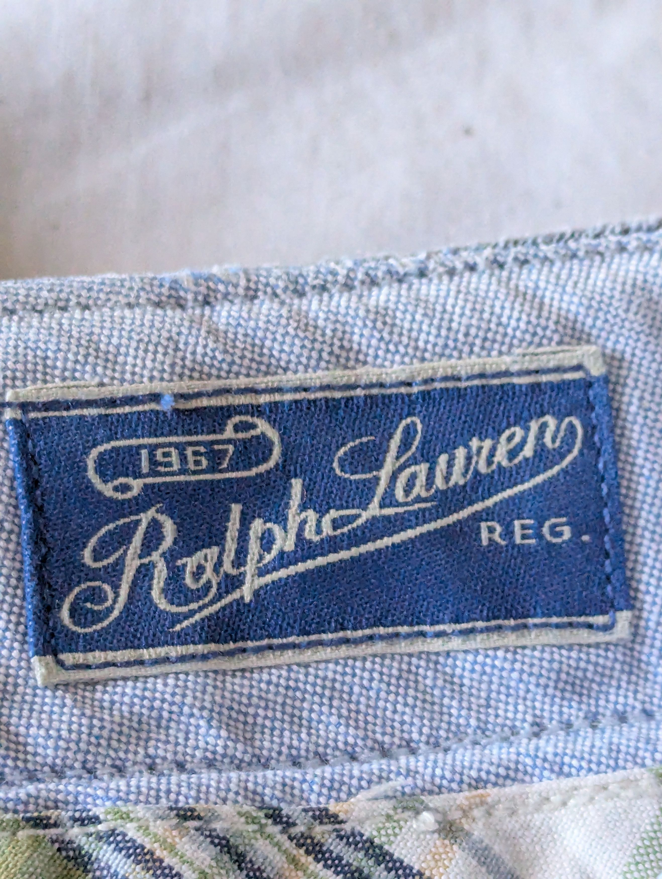 Polo Ralph Lauren Vintage Preppy Short Size US 35 - 6 Thumbnail