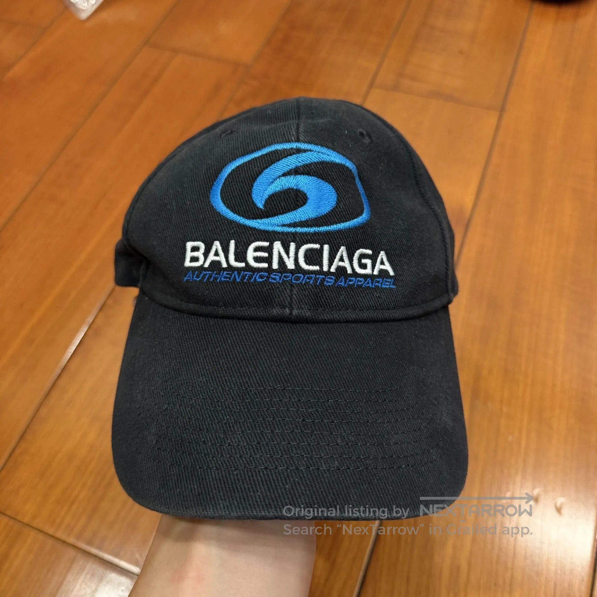 Balenciaga Logo Baseball Cap.