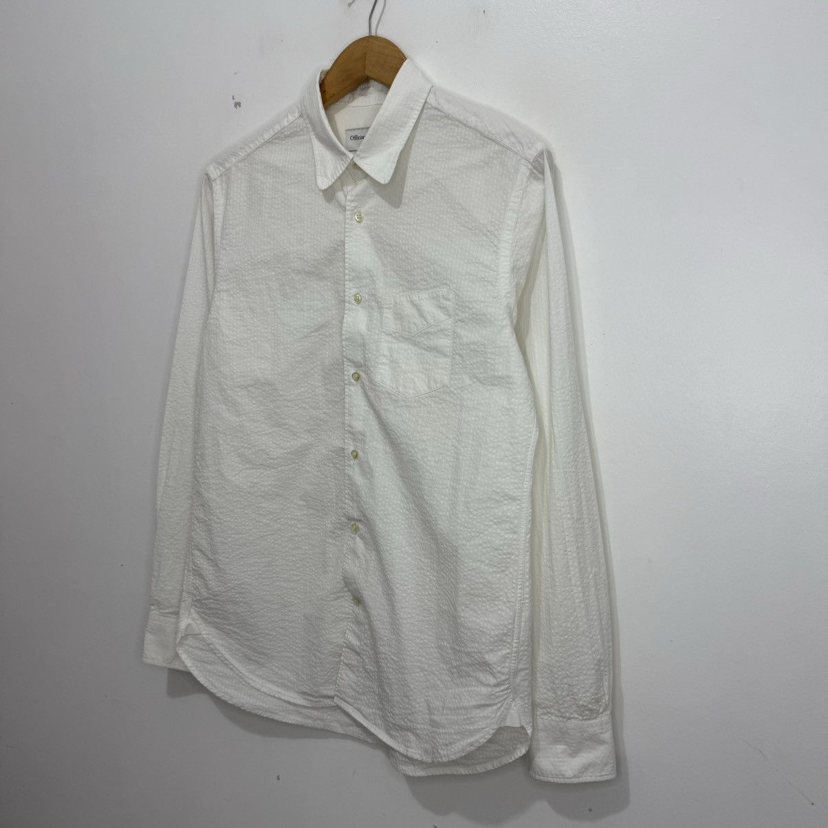 Officine Generale Officine Générale Button Down Polo Size US M / EU 48-50 / 2 - 2 Thumbnail