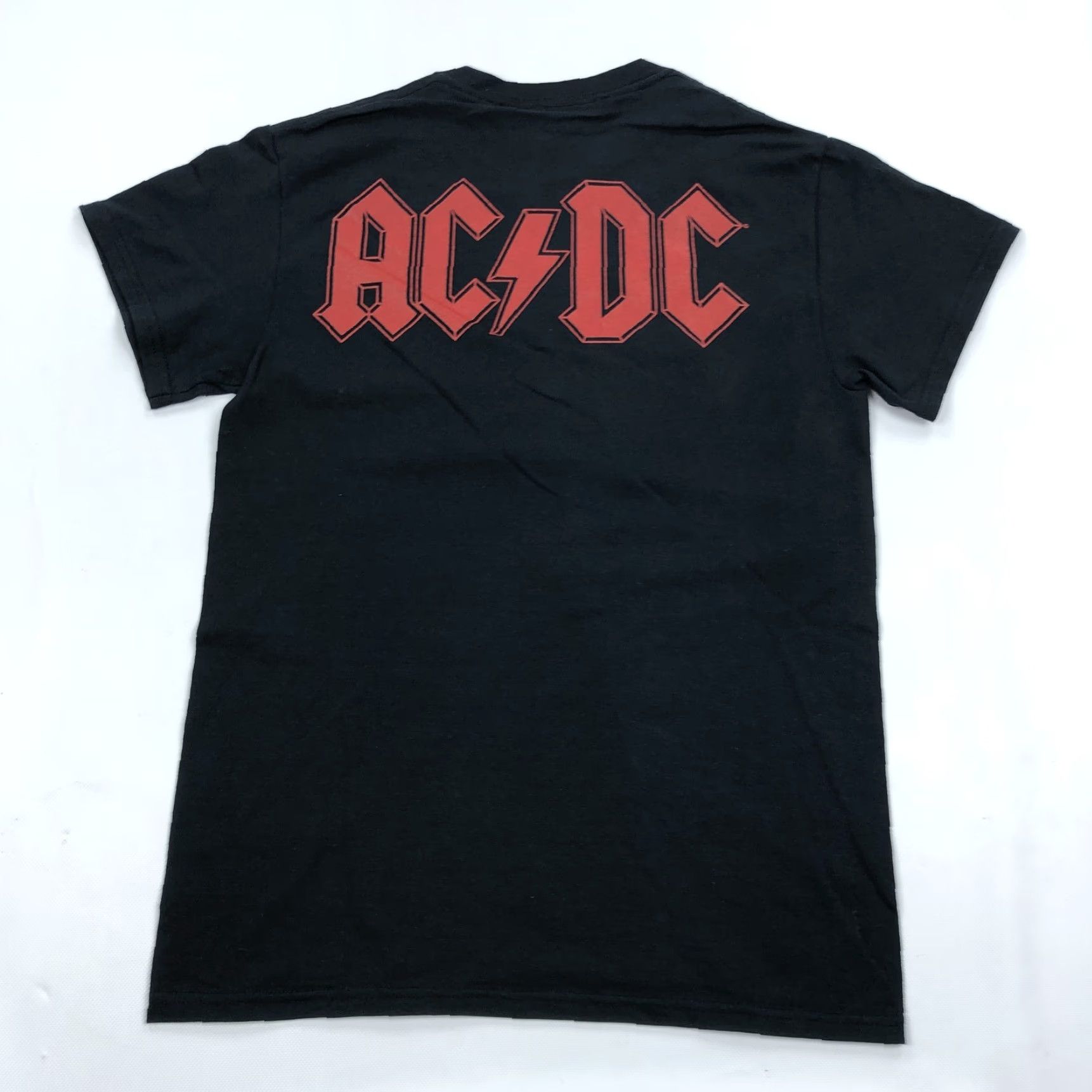 Vintage AC/DC T-Shirt Black Short Sleeve Crew Neck Men's Small Size US S / EU 44-46 / 1 - 2 Thumbnail