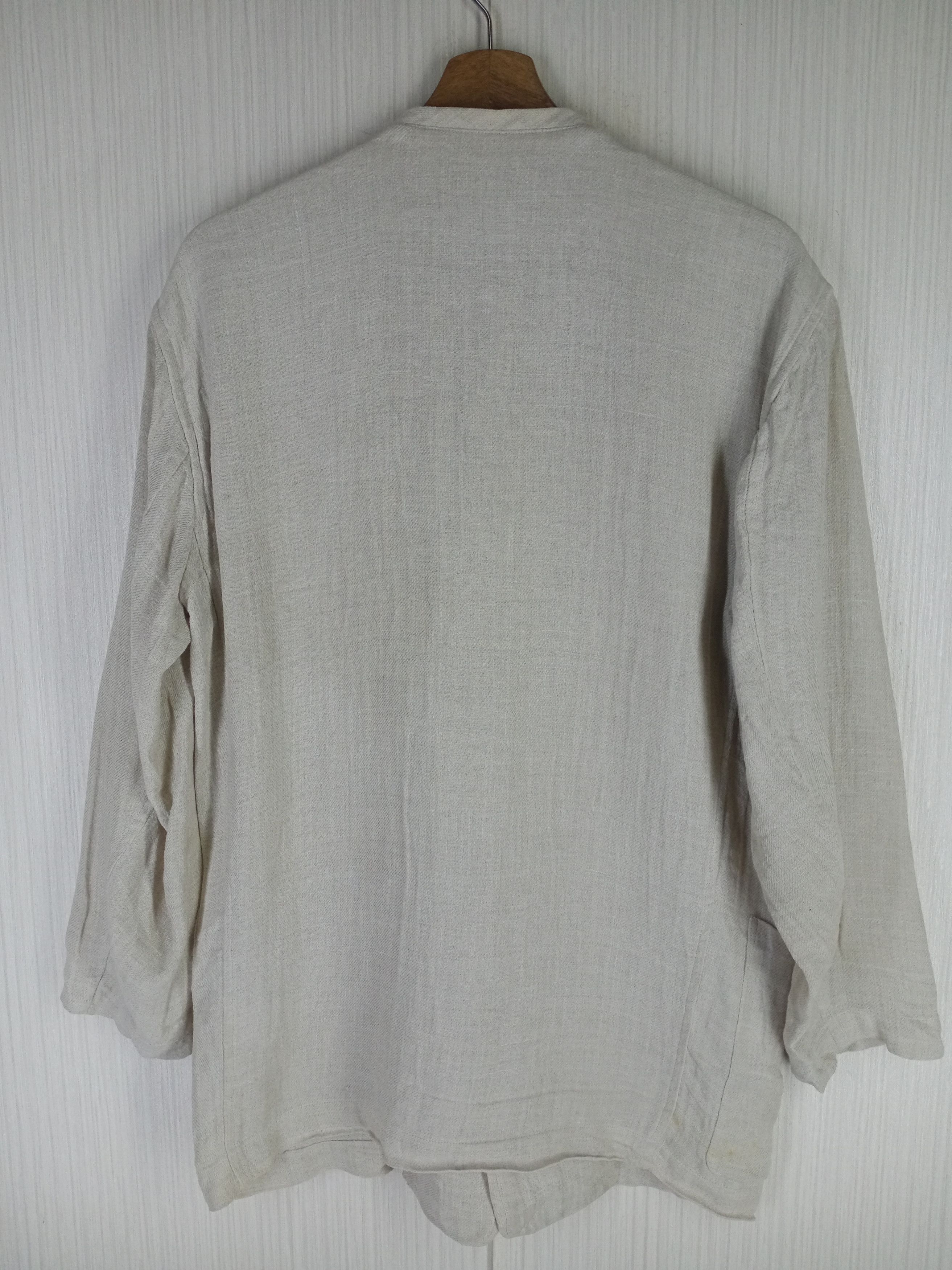 Issey Miyake Vintage 80s Issey Miyake Plantation Collar Roger Jacket Size US M / EU 48-50 / 2 - 13 Thumbnail