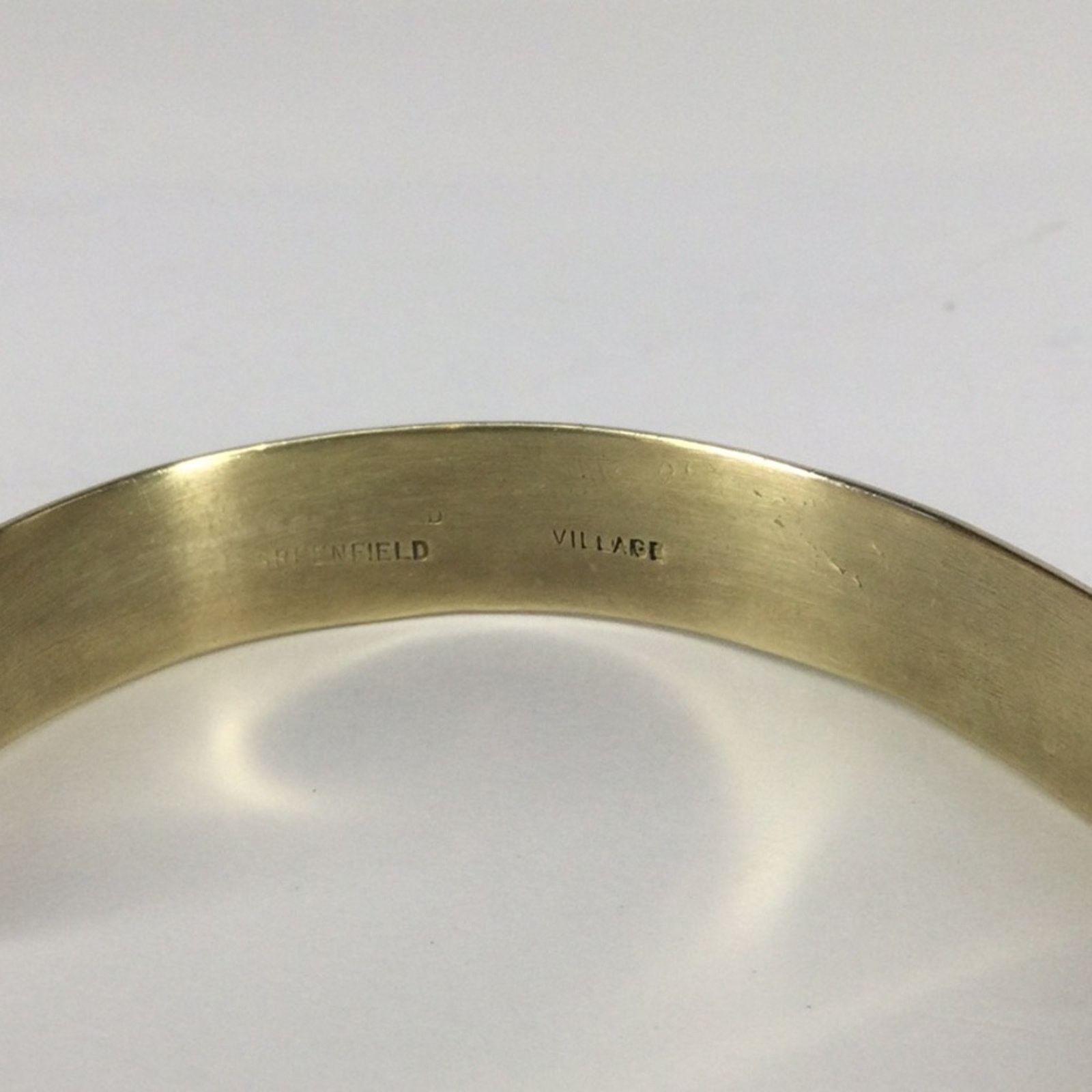 Other Vintage Henry Ford Greenfield Village Stamped Brass Bracelet Size ONE SIZE - 11 Thumbnail