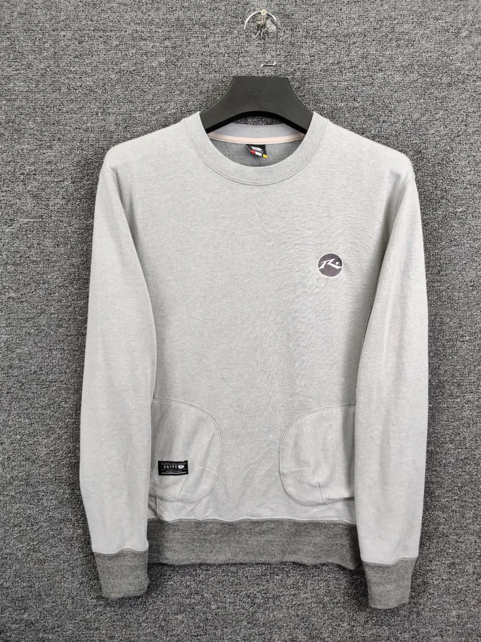 Rusty Vintage Rusty Small Logo Crewneck Sweatshirt Size US L / EU 52-54 / 3 - 1 Thumbnail