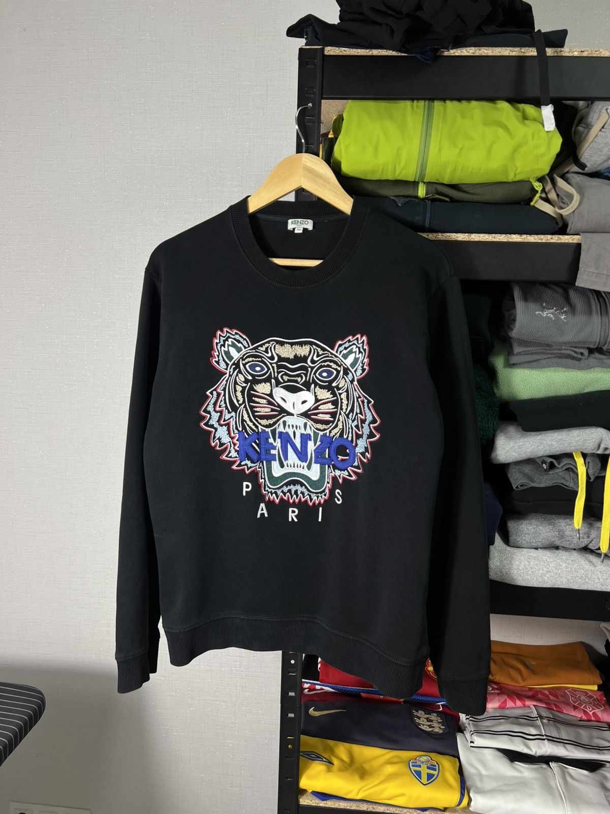 Kenzo 🐯 Kenzo Black Tiger Sweatshirt Size M Size US M / EU 48-50 / 2 - 3 Thumbnail