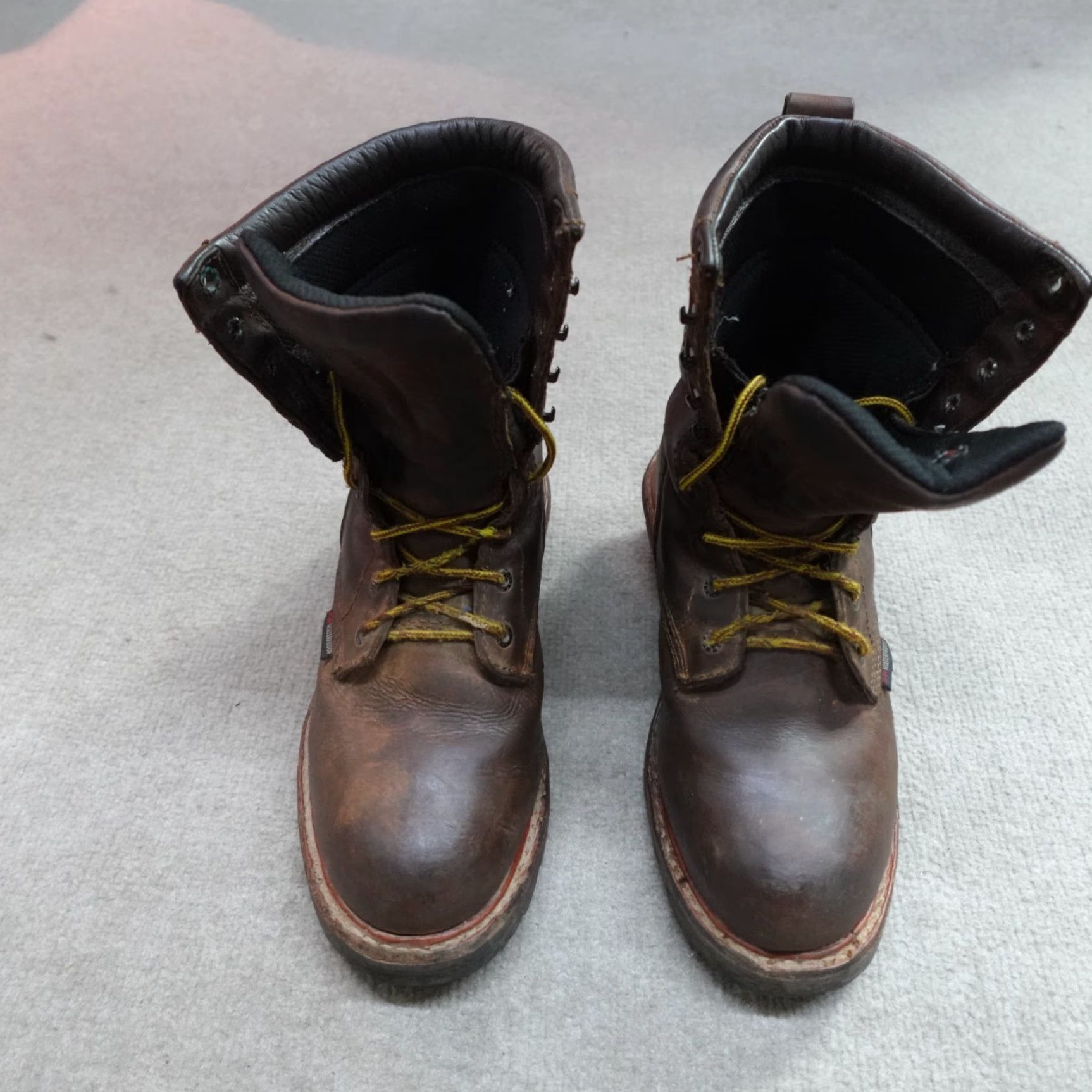 Red Wing Red Wing Shoes Boots 8 Brown Logger 4417 Thinsulate Wool Winter Workwear Mens Chelsea Stubby Boots Size US 8 / EU 41 - 3 Thumbnail