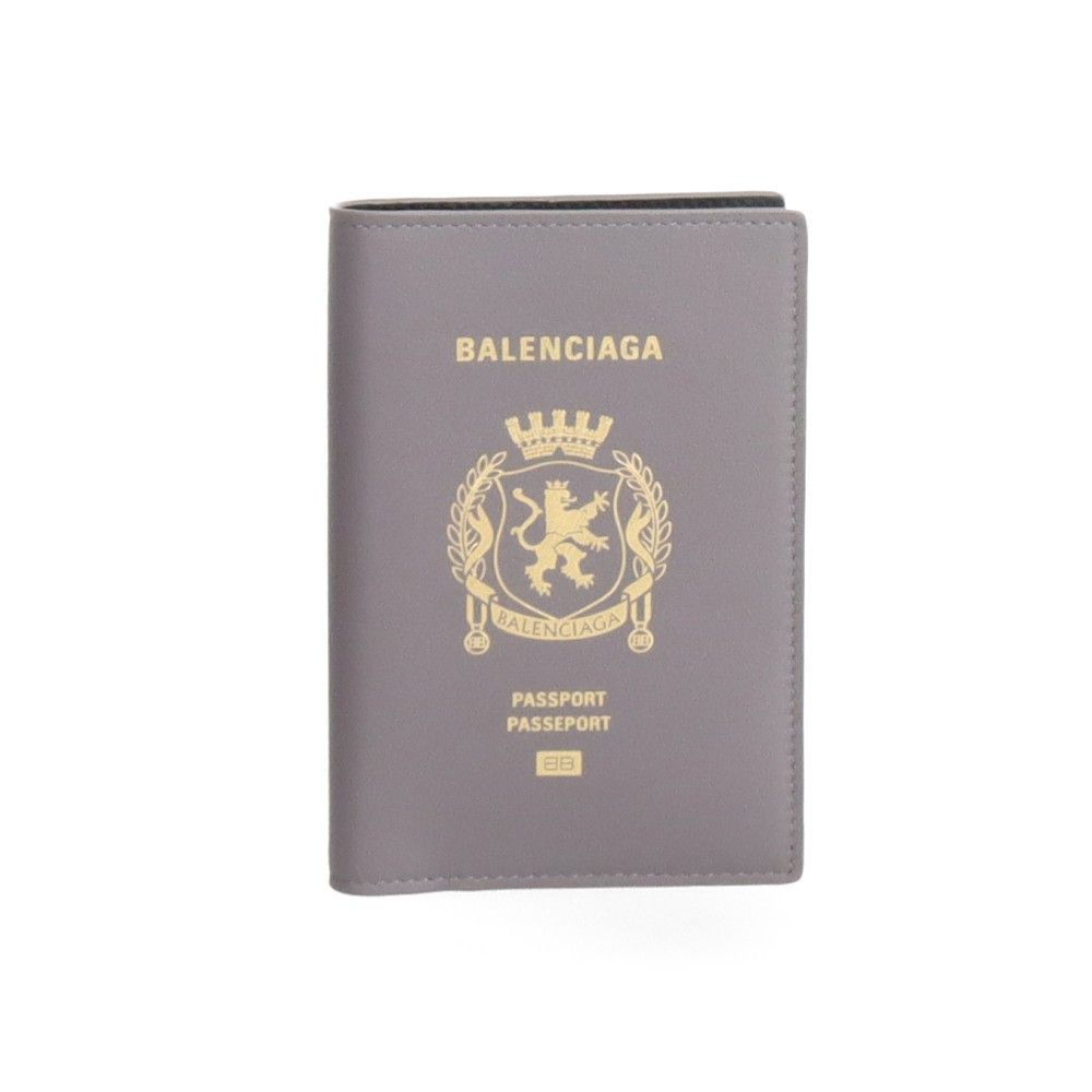 Balenciaga Balenciaga Crest Passport Holder ONE SIZE Size ONE SIZE - 1 Thumbnail
