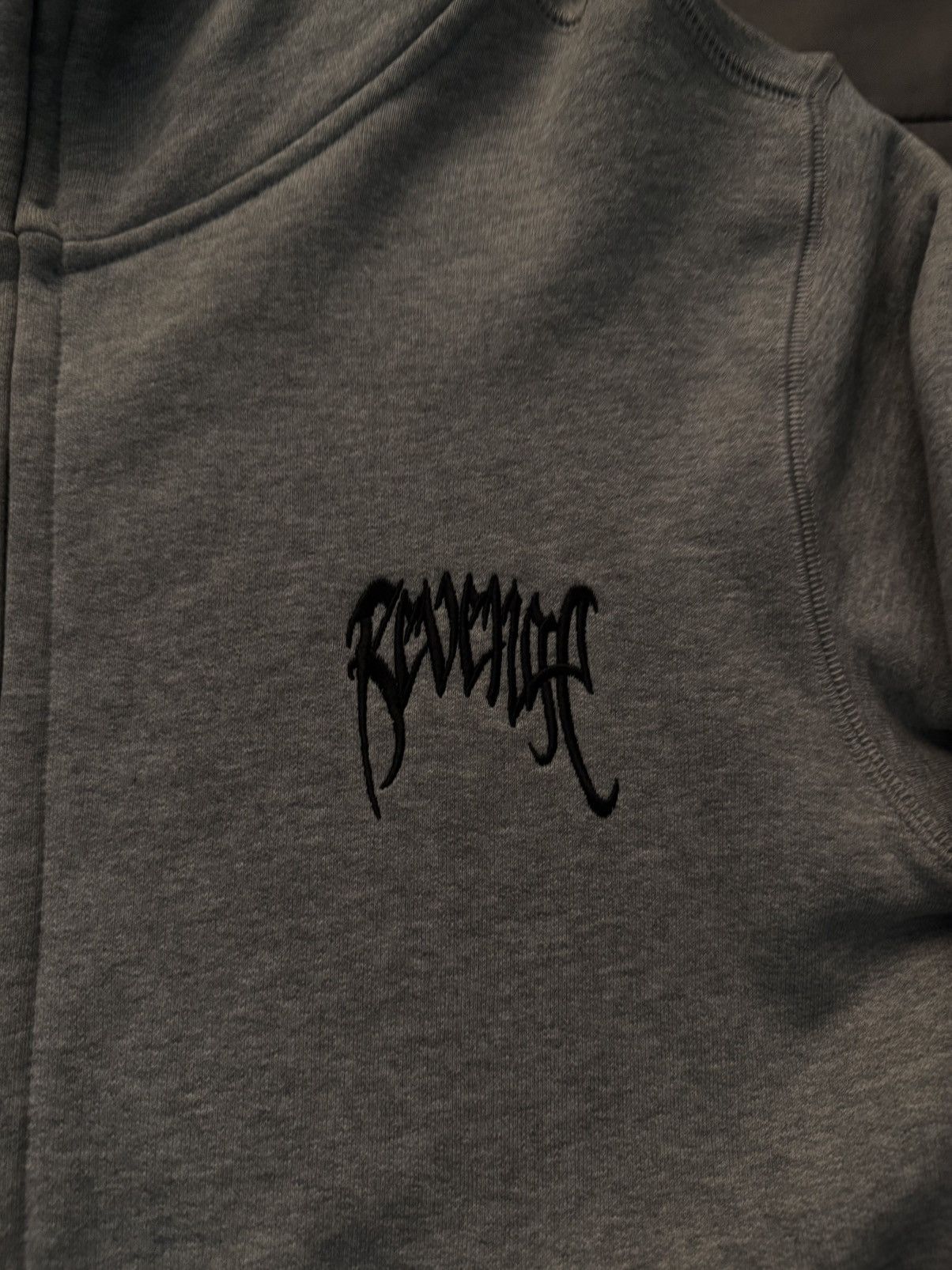 Revenge Revenge Grey Embroidered Full Zip Size US S / EU 44-46 / 1 - 2 Thumbnail