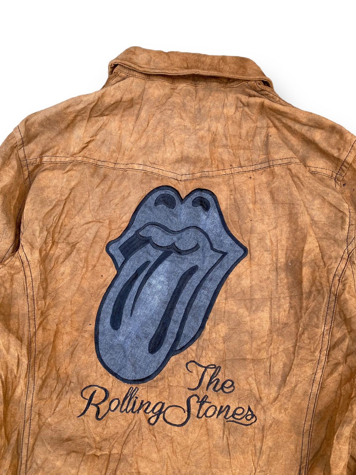 In The Attic In The Attic The Rolling Stones Long Sleeve Collar Shirt.#D3 Size US S / EU 44-46 / 1 - 8 Thumbnail