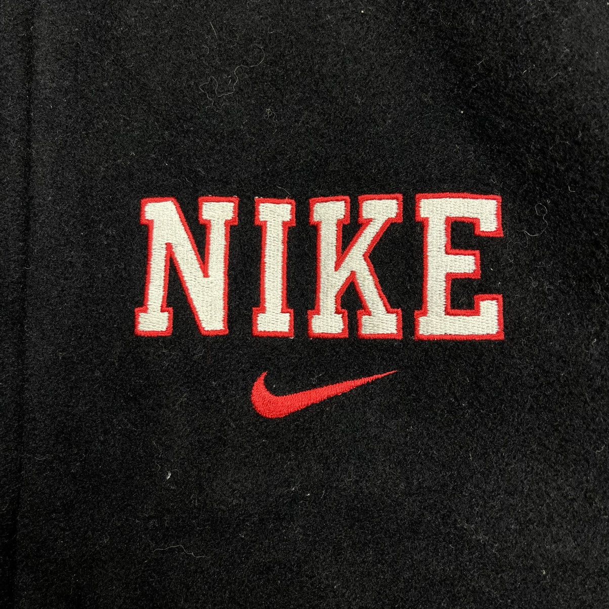 Nike Vintage 90s Nike big swoosh varsity jacket Size US XL / EU 56 / 4 - 5 Thumbnail