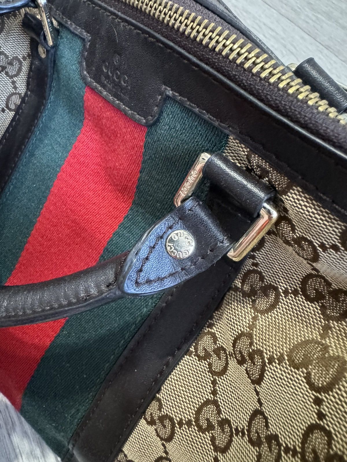 Gucci 🔷Gucci Monogram Bag🔷 Size ONE SIZE - 7 Thumbnail