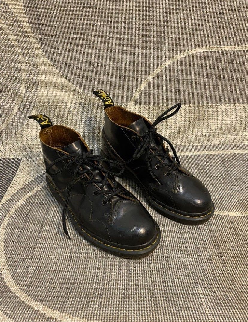 Dr. Martens Dr Martens Church Monkey Boots Black Smooth Size US 6 / EU 39 - 3 Thumbnail