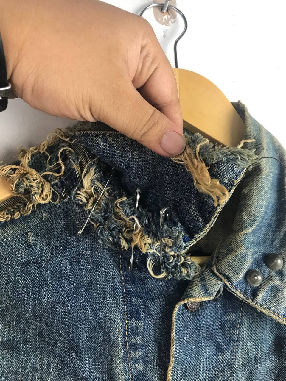 Levi's Vintage Levis Distressed Seditionaries punk jacket(custom) Size US M / EU 48-50 / 2 - 11 Thumbnail