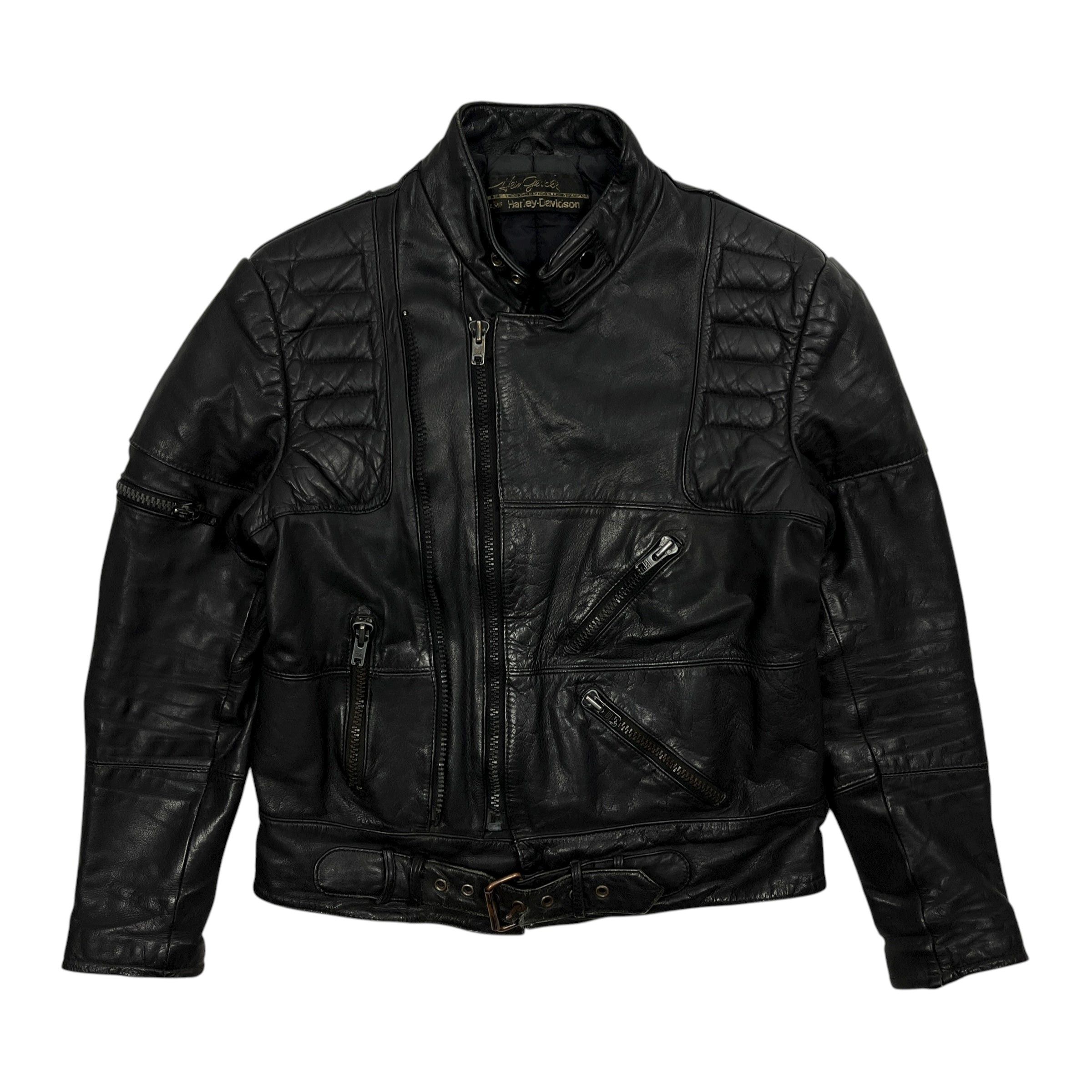 Harley Davidson Harley-Davidson Hein Gericke Leather Biker Jacket - Size L Size US L / EU 52-54 / 3 - 1 Thumbnail