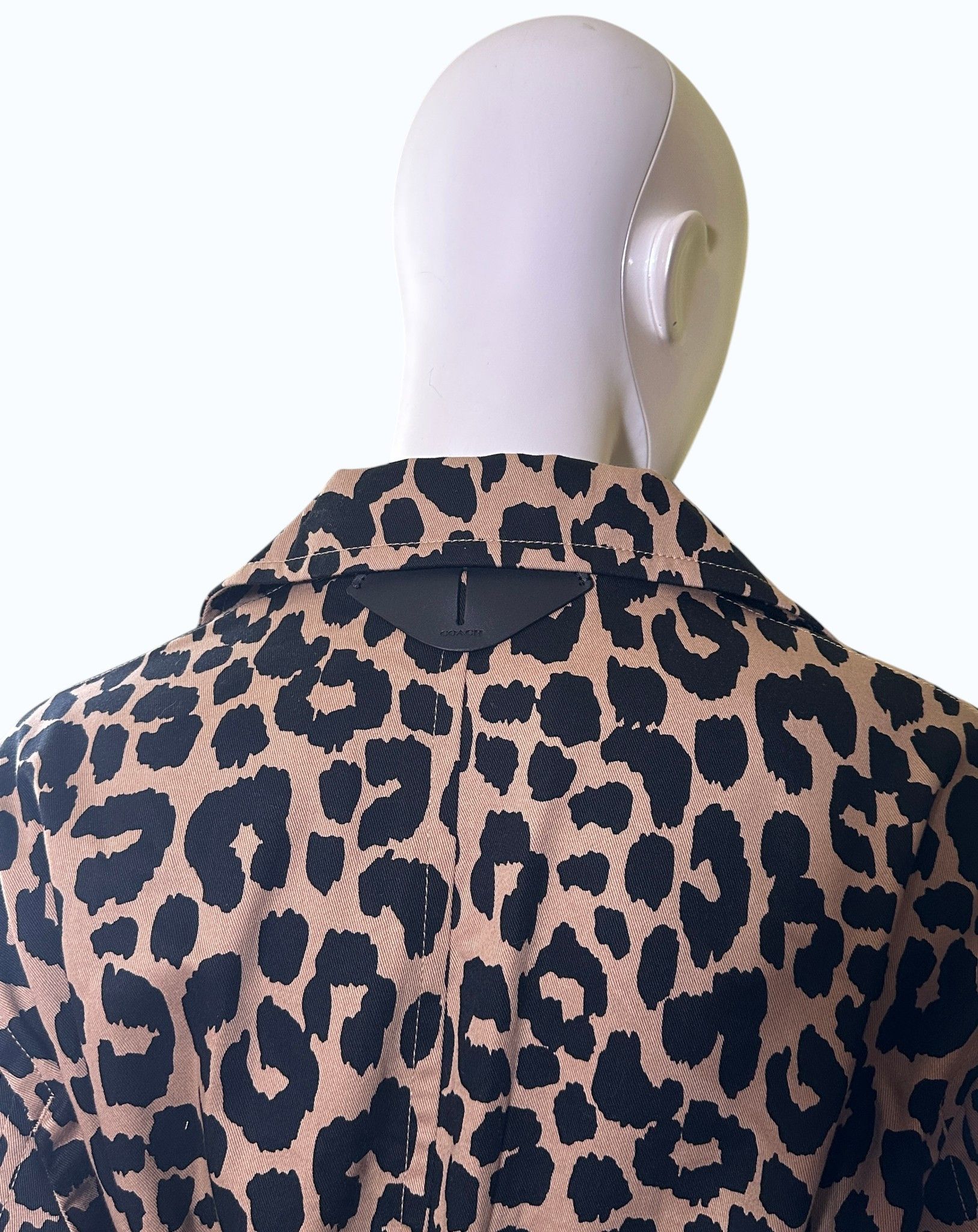 Coach Leopard print trench coat Size M / US 6-8 / IT 42-44 - 9 Thumbnail