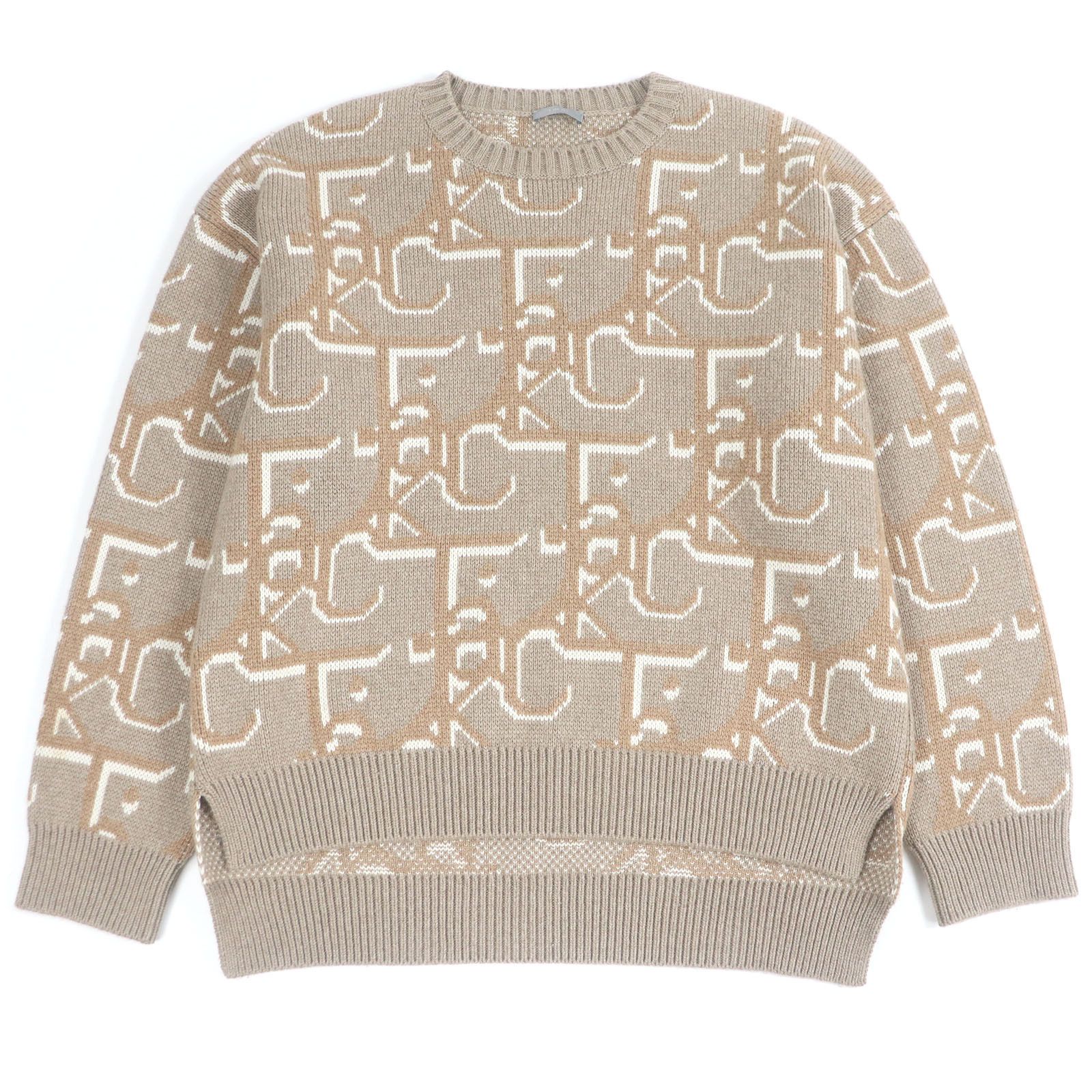 Dior Dior Dior×Cactus Jack Sweater Knitwear Cotton Sweatshirts & Hoodies 283M663AT358 DUTY FREE for USA Size ONE SIZE - 1 Thumbnail