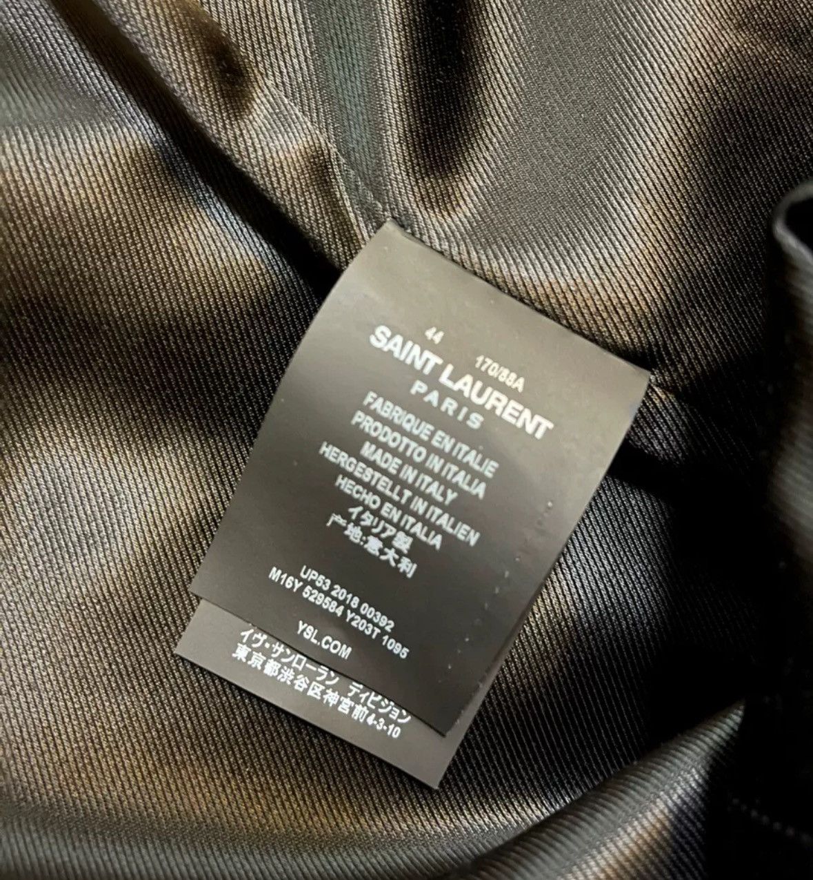 Saint Laurent Paris × Yves Saint Laurent SAINT LAURENT PARIS sweater coat 2412-Nextarrow Size US S / EU 44-46 / 1 - 4 Thumbnail