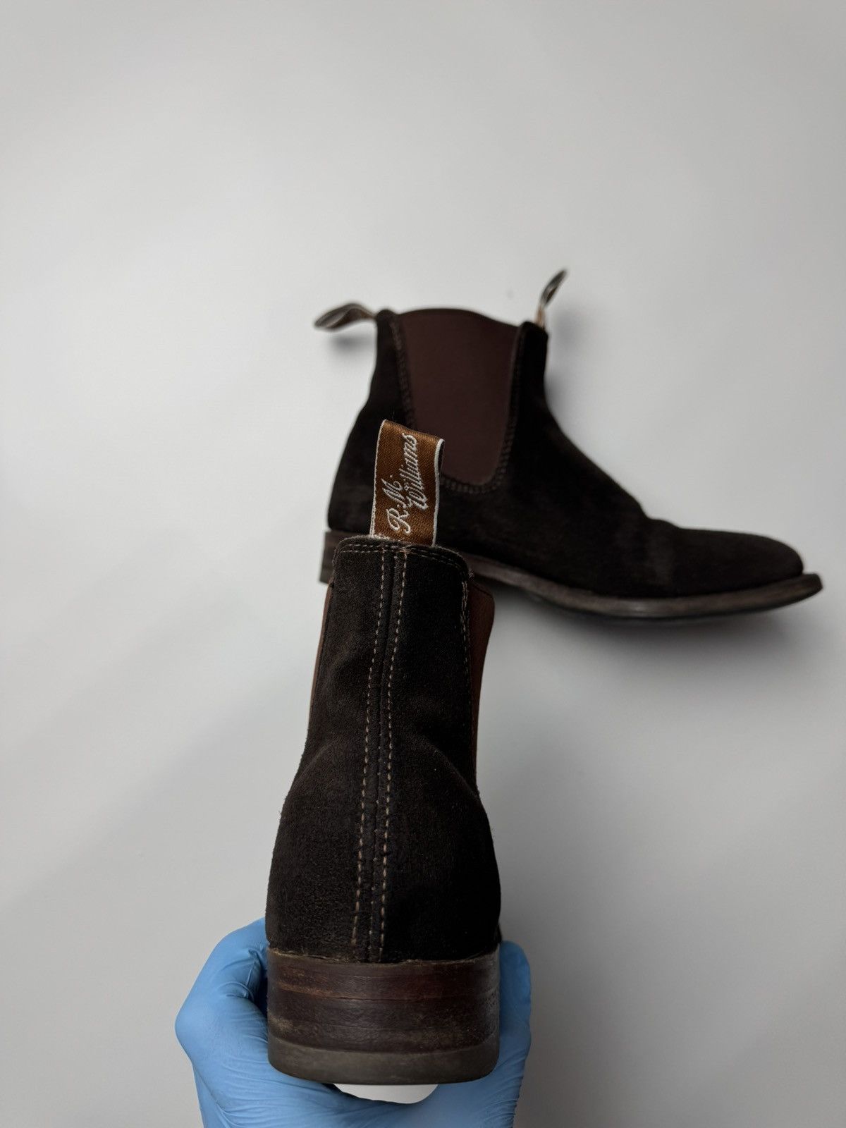 R.M. Williams R.M. Williams Suede Craftsman Chelsea Boots Size US 6 / IT 36 - 9 Thumbnail