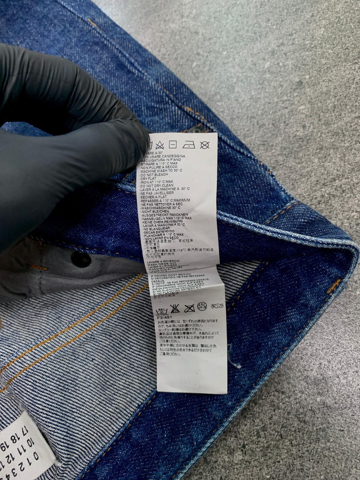 Maison Margiela FREE TAX! Classic Skinny Blue Denim Jeans Size US 30 / EU 46 - 10 Thumbnail