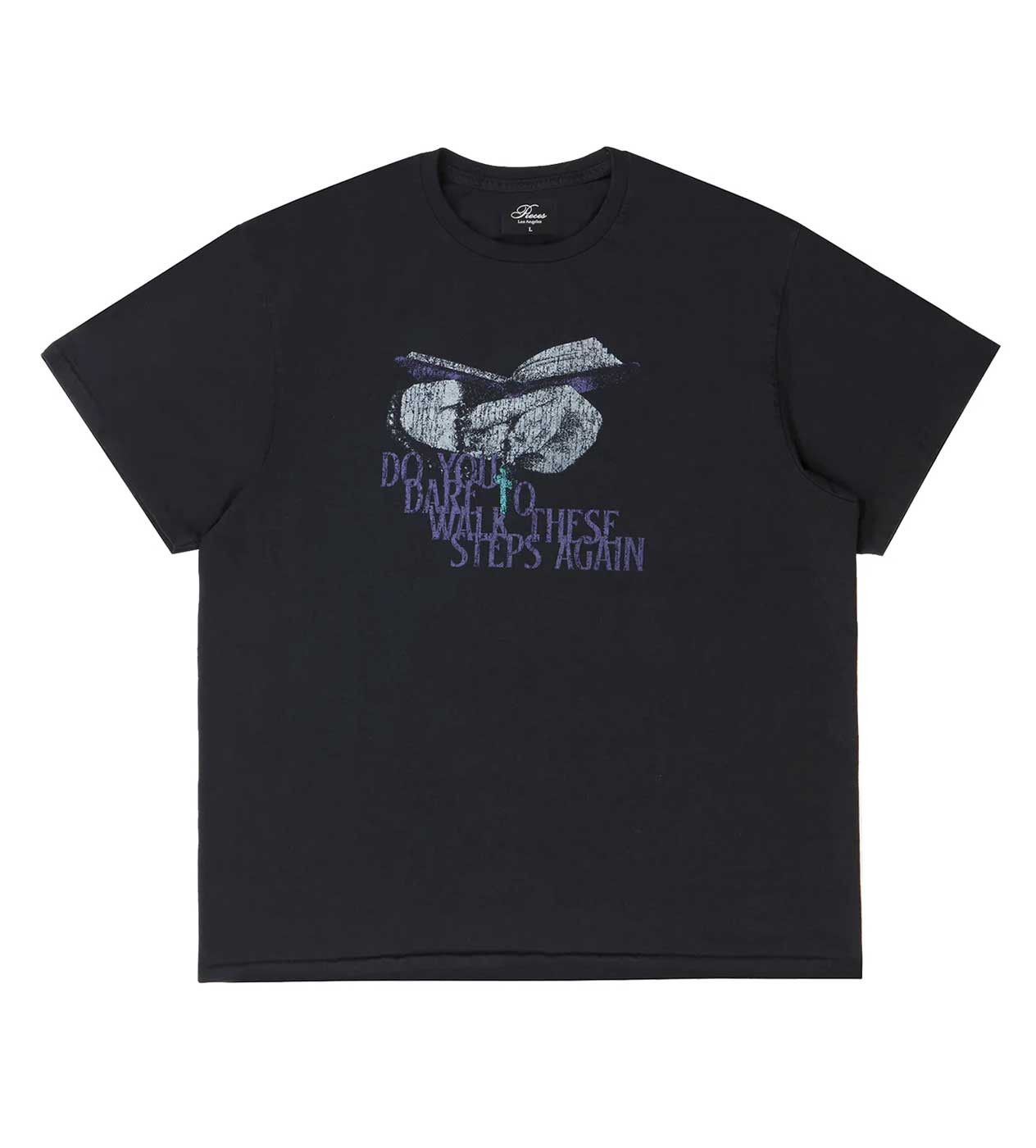 Other Pieces Nothing But Shadows Tee Vintage Black Size US S / EU 44-46 / 1 - 1 Thumbnail