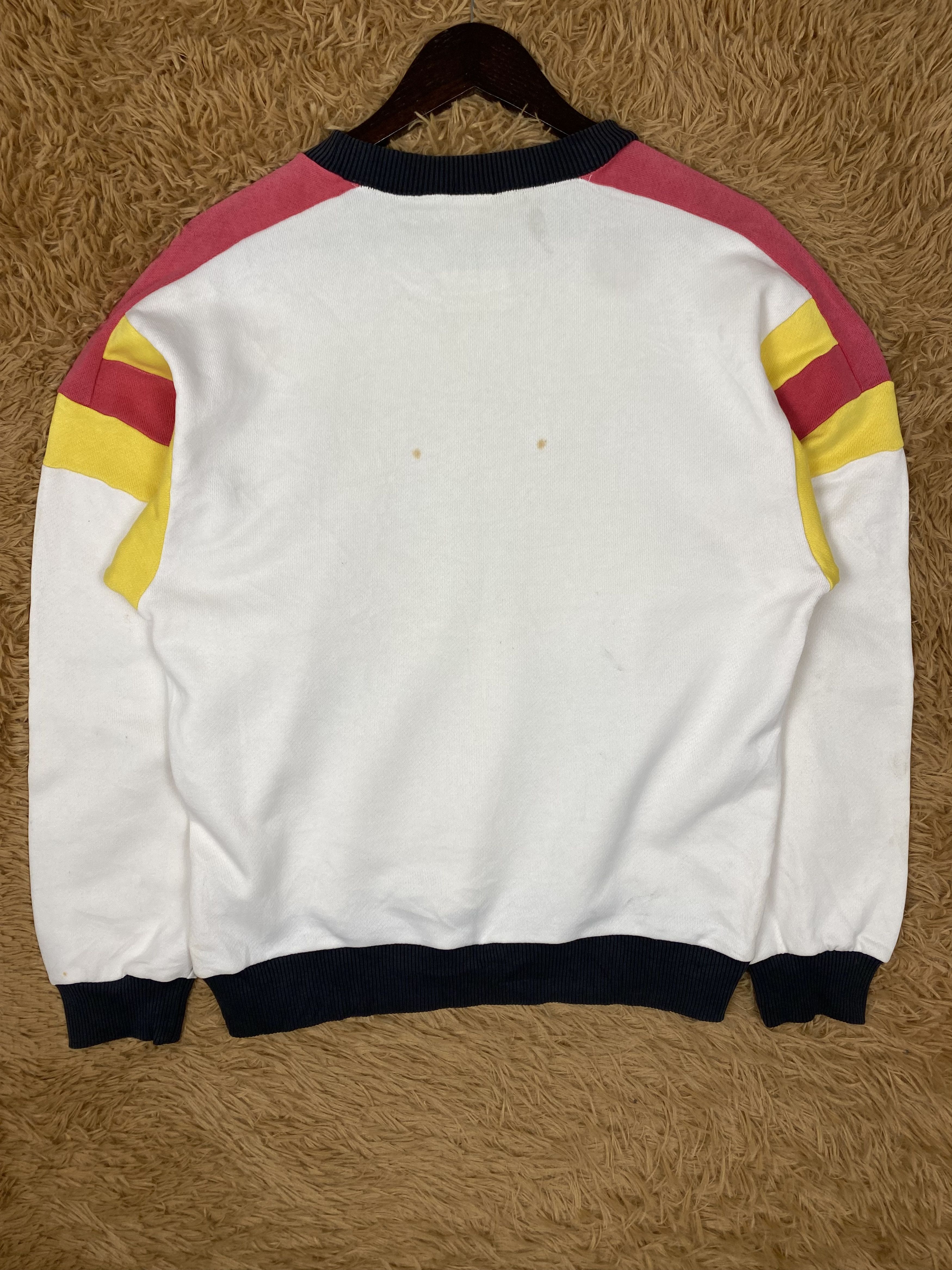 Adidas Vintage Adidas Trefoil Germany Big Logo Sweatshirts PS0335 Size US S / EU 44-46 / 1 - 5 Thumbnail