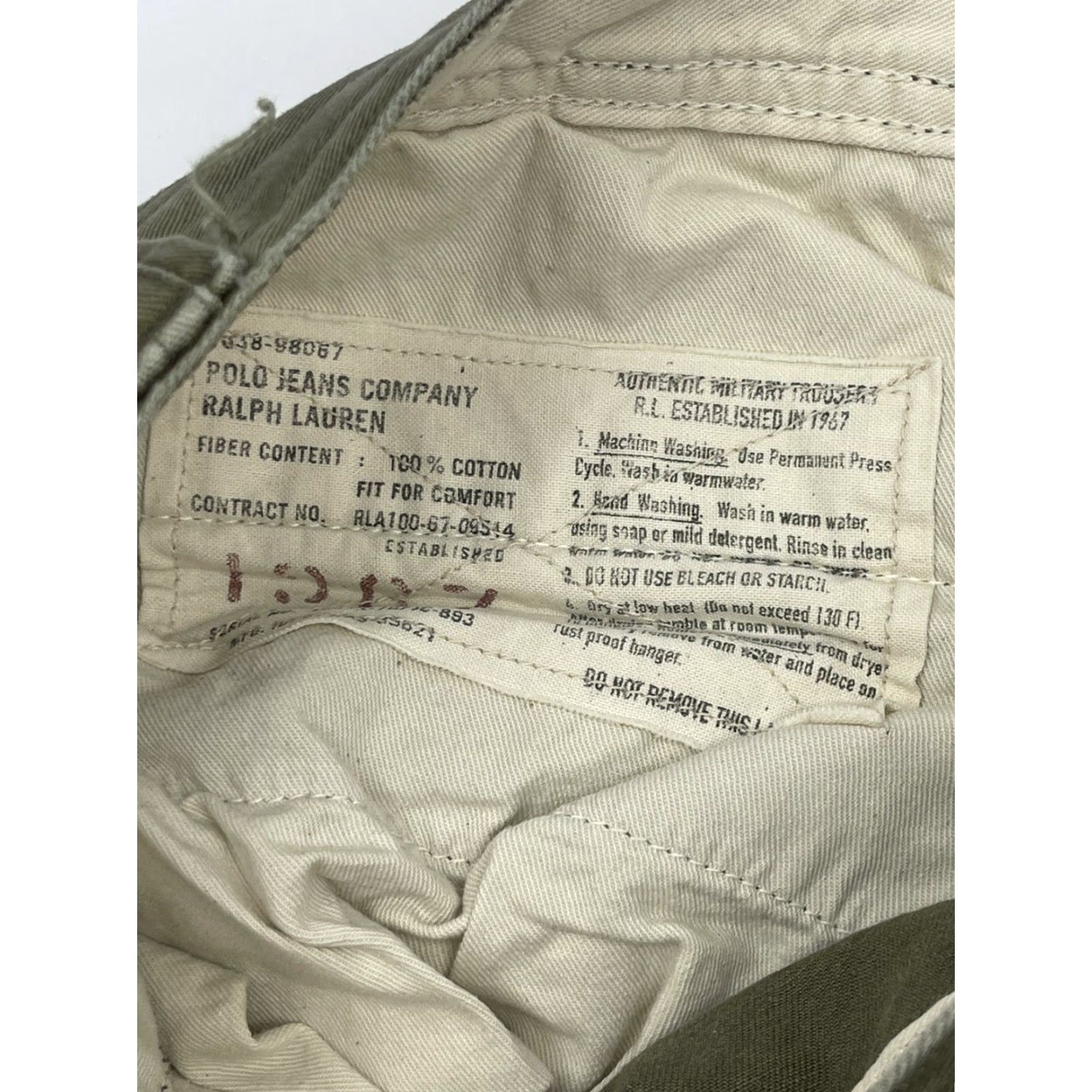 Polo Ralph Lauren VINTAGE Polo Ralph Lauren Cargo Shorts Sz 34 Green Utility Military Mens Outdoor Classic Size US S / EU 44-46 / 1 - 3 Thumbnail