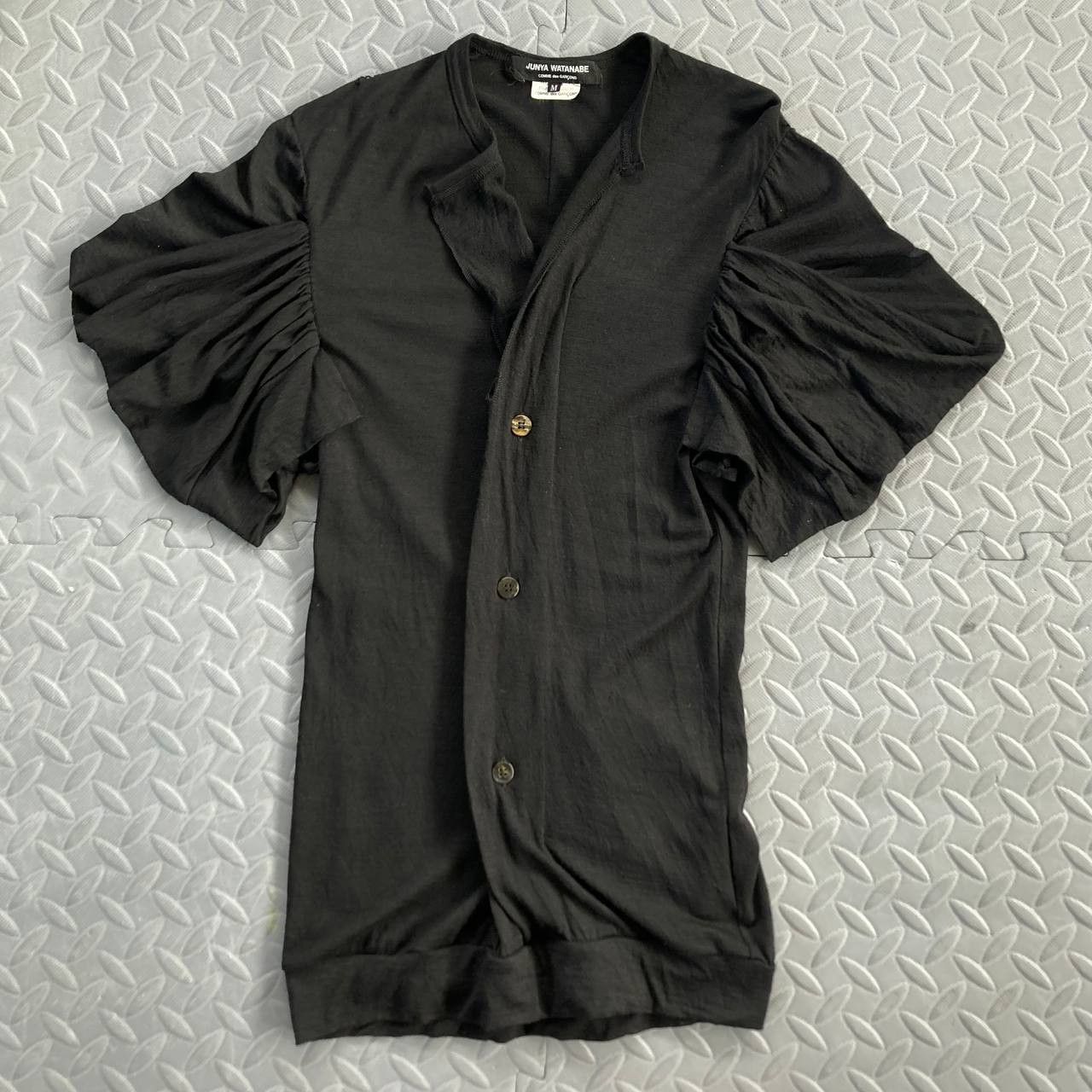 Junya Watanabe S/S07 Asymmetrical Gather Balloon Sleeves Blouse Size M / US 6-8 / IT 42-44 - 5 Thumbnail