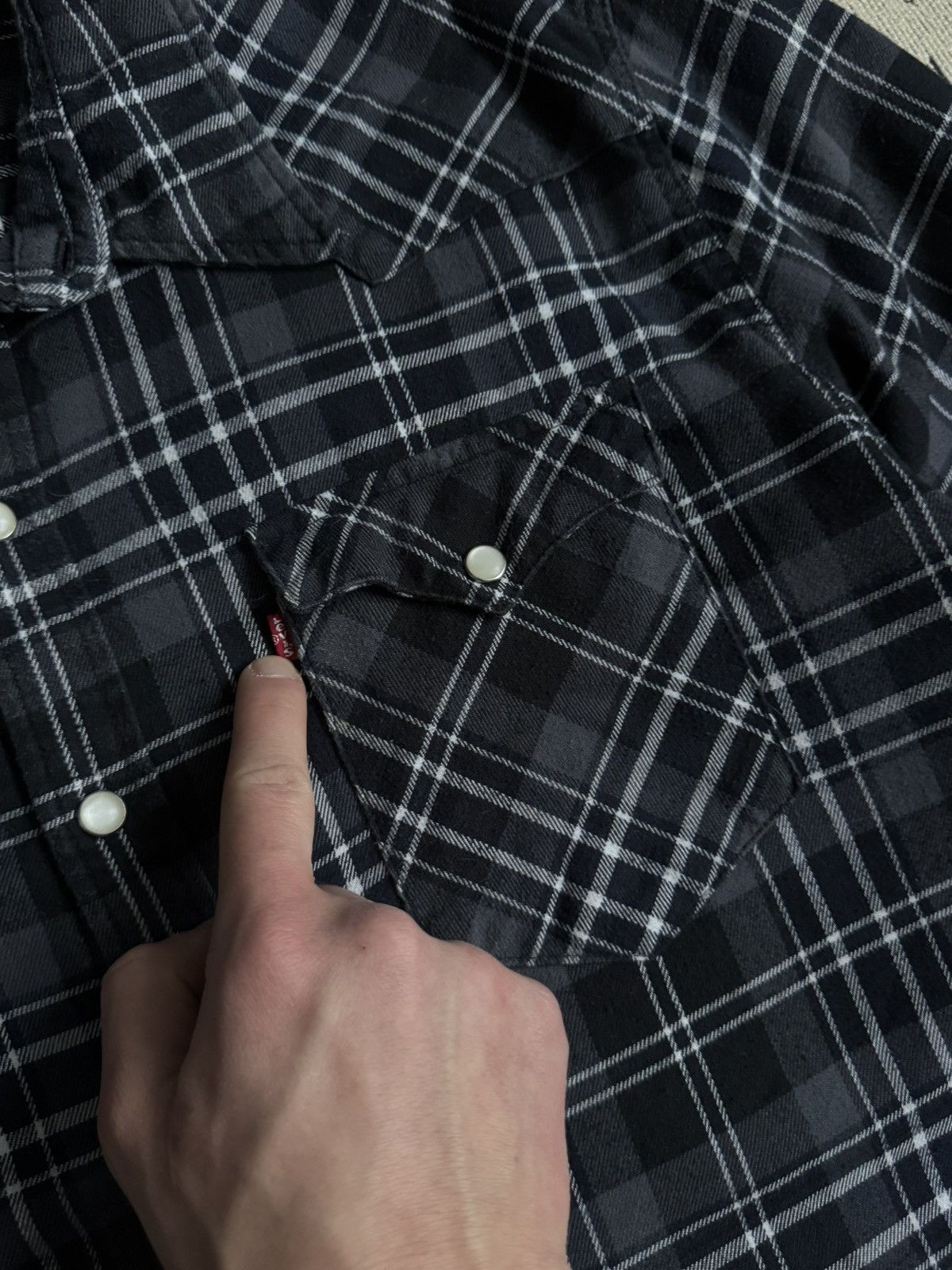 Levi's Vintage Levi’s Flannel Button Up Shirt Size US M / EU 48-50 / 2 - 7 Thumbnail